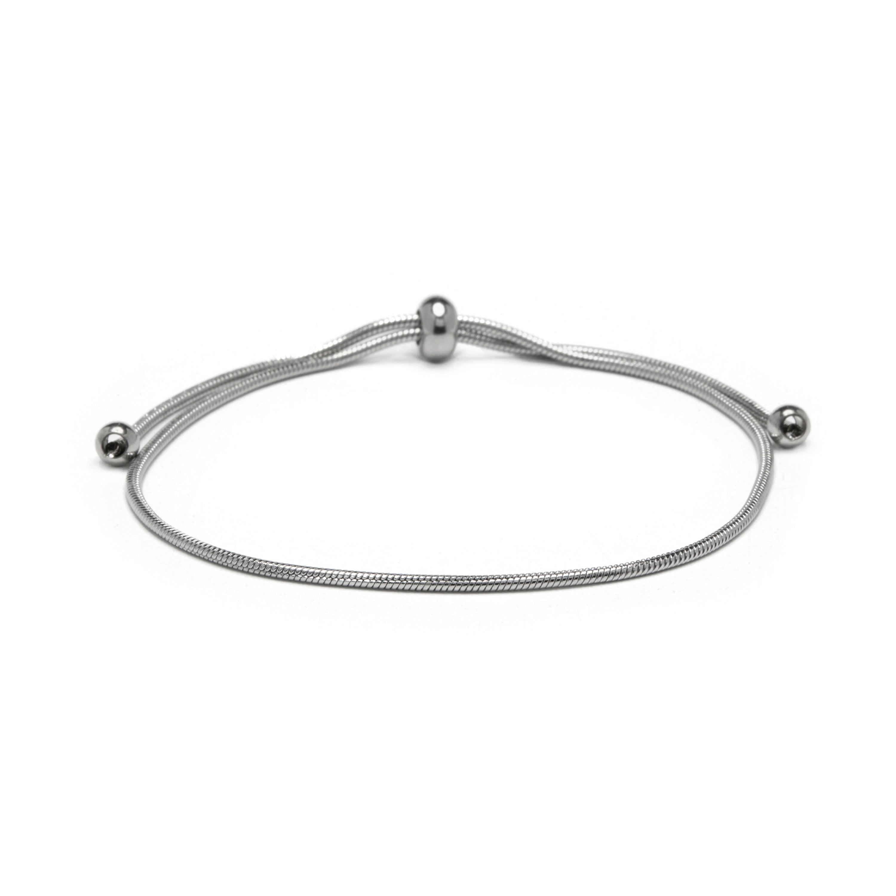 Rhodiniertes Armband - Liwani
