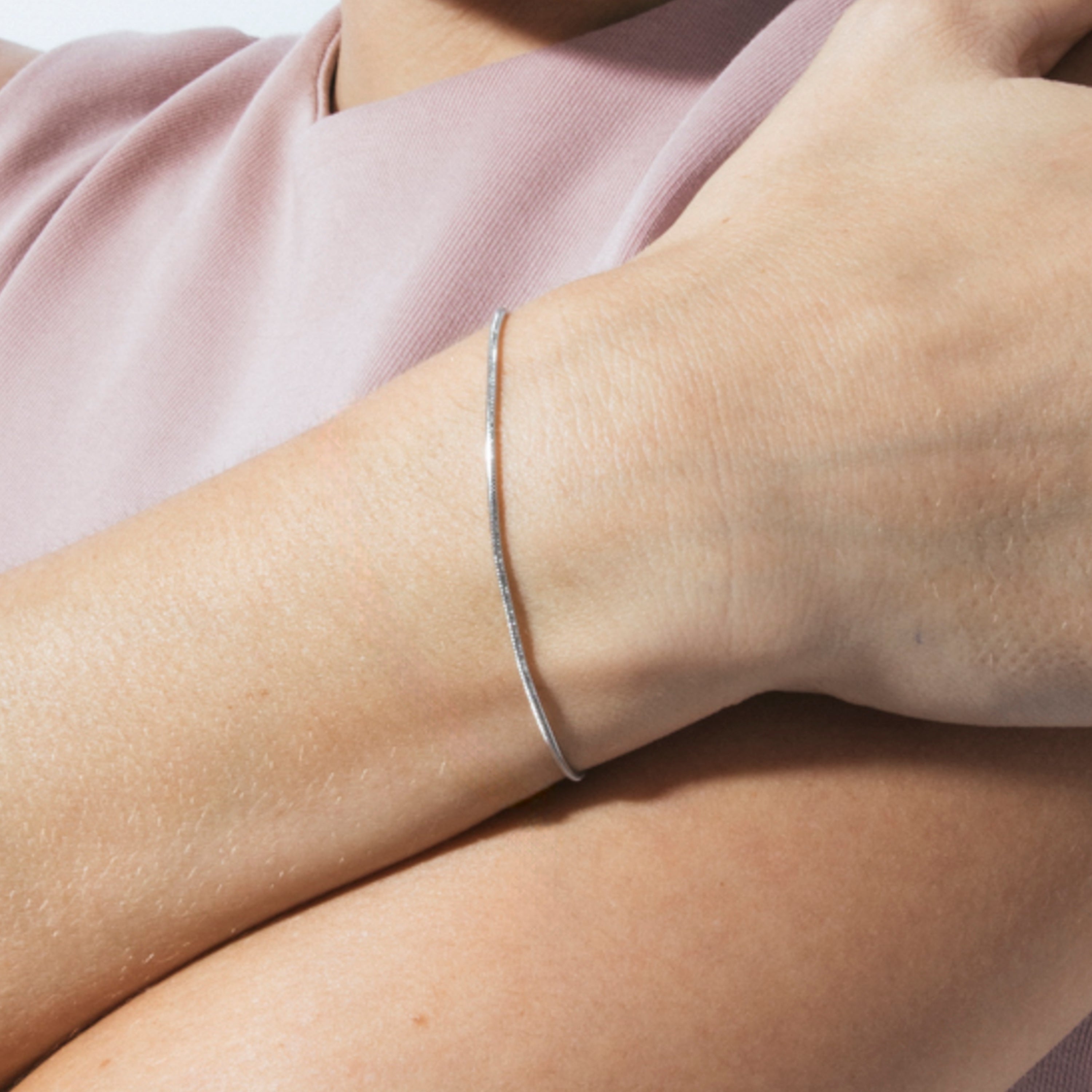 Rhodiniertes Armband - Liwani