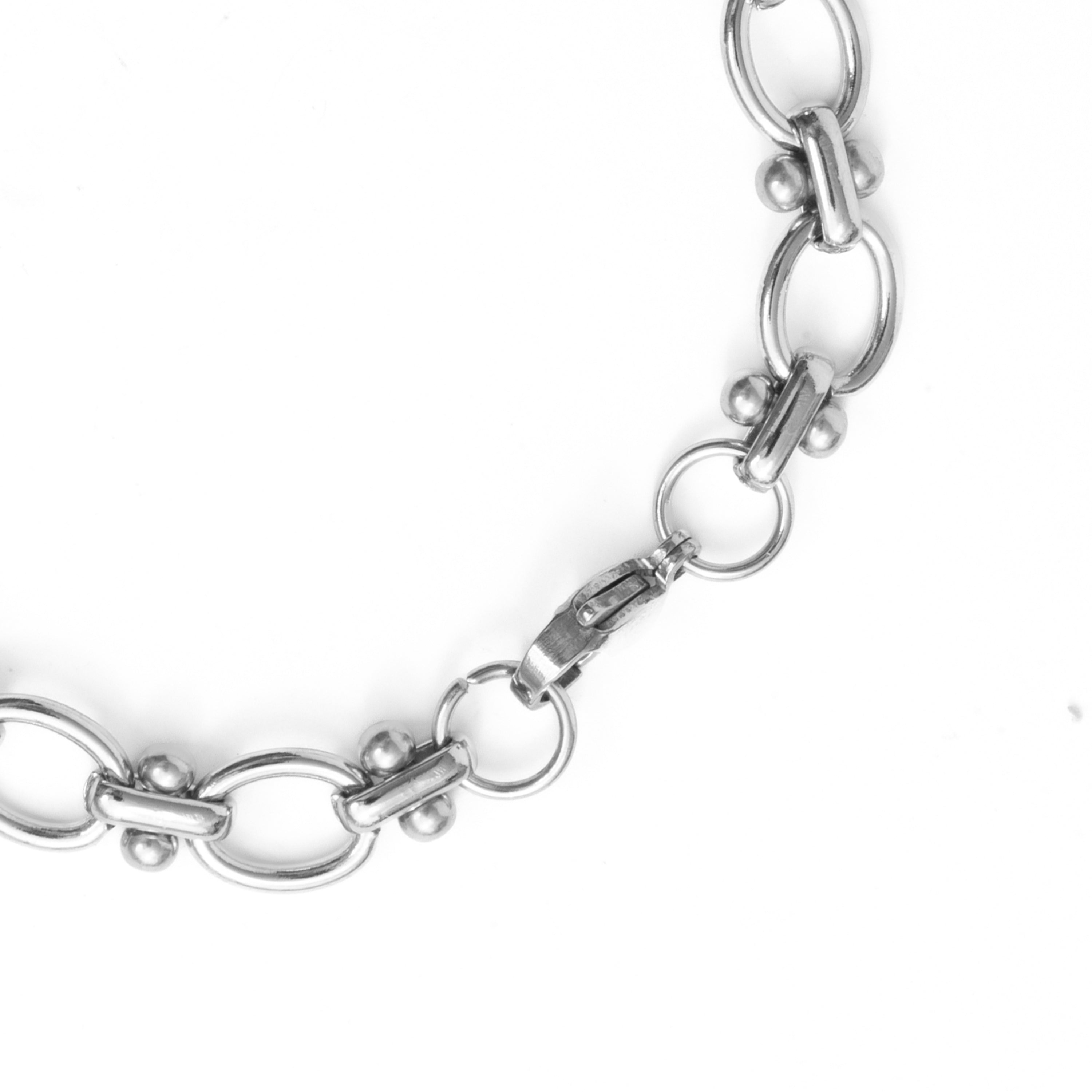 Rhodiniertes Armband - Balil