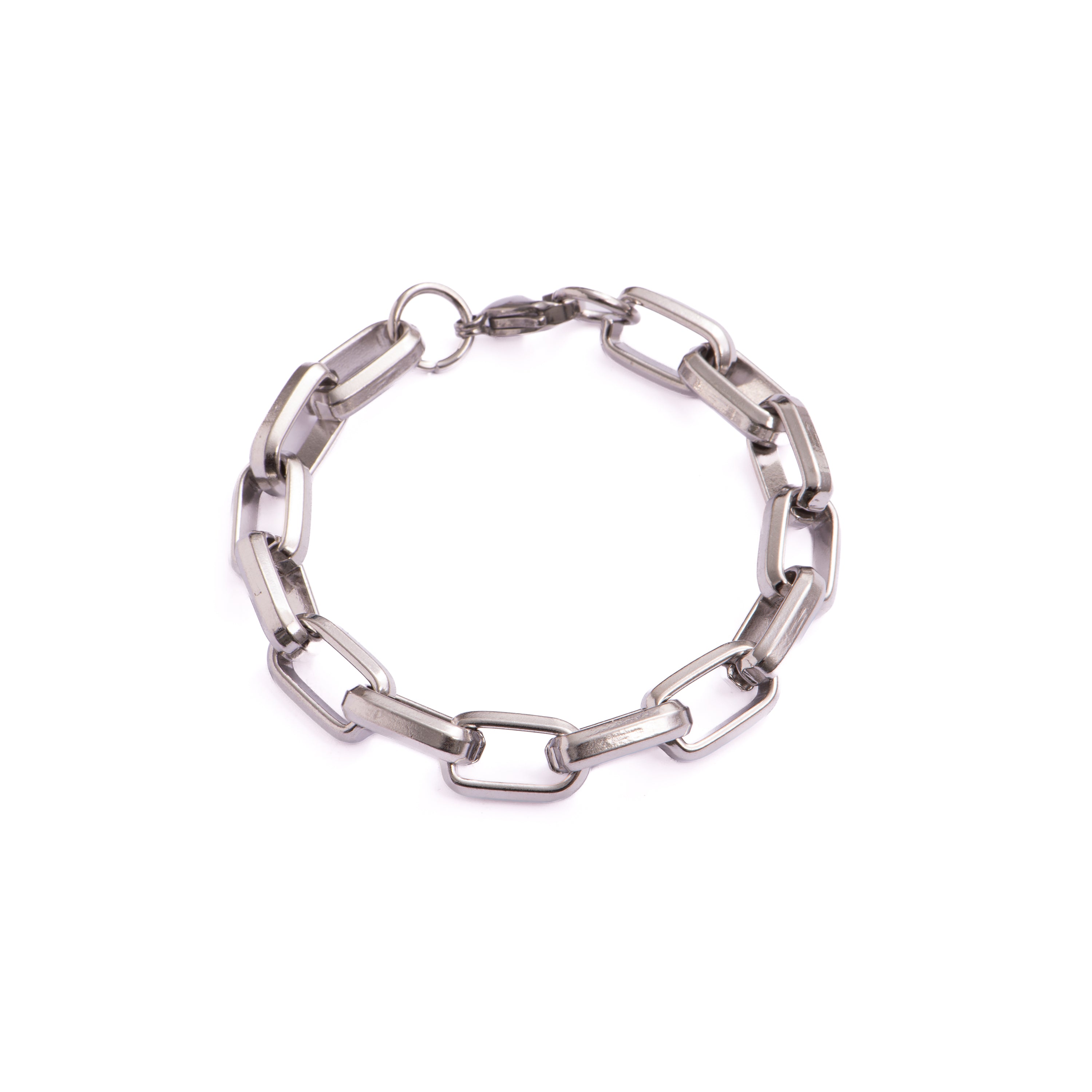 Rhodium-Finished Bracelet - Hexlo
