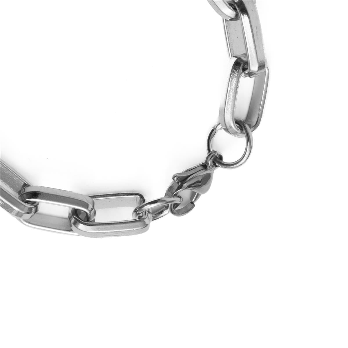 Rhodium-Finished Bracelet - Hexlo