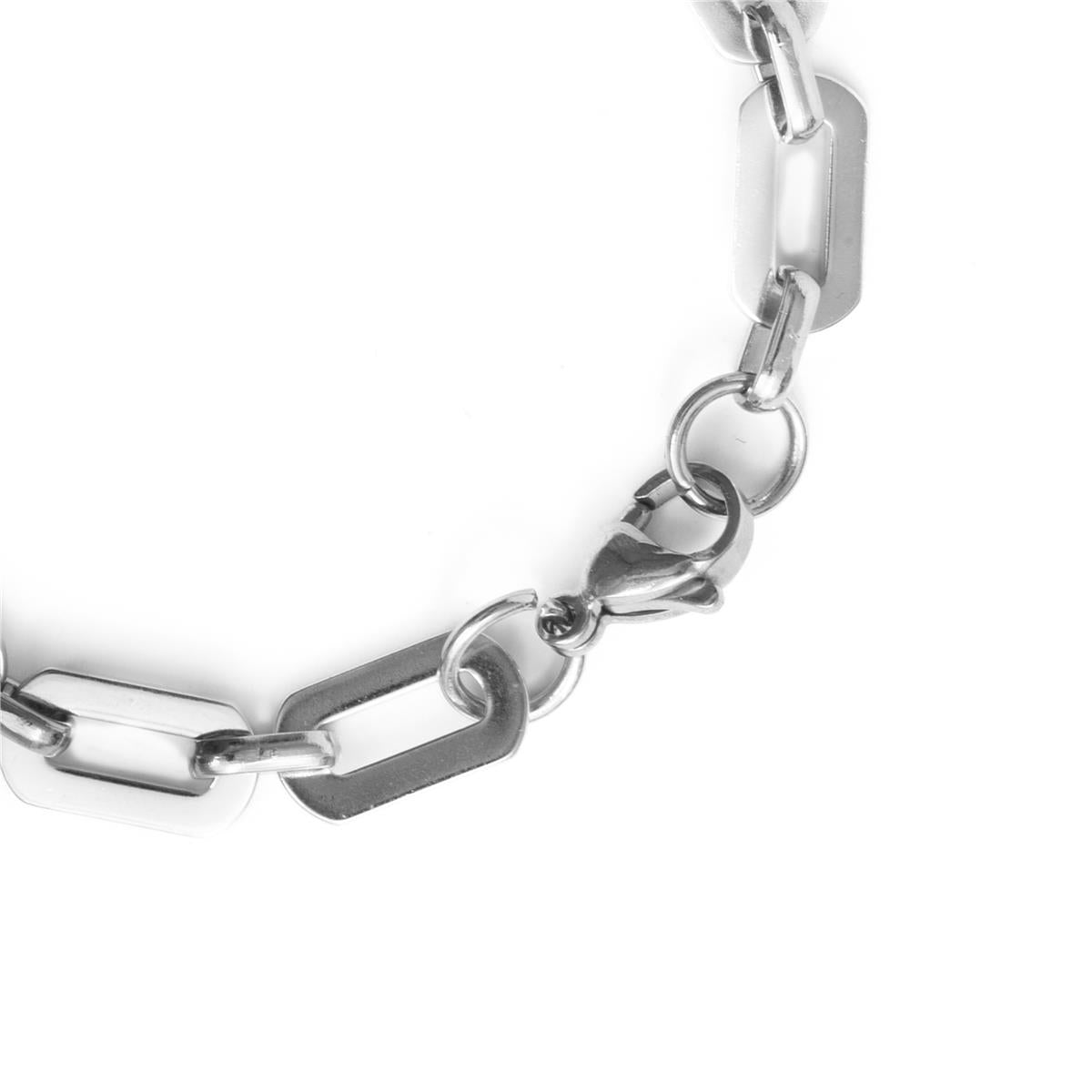 Rhodium-finished bracelet - Cuetz