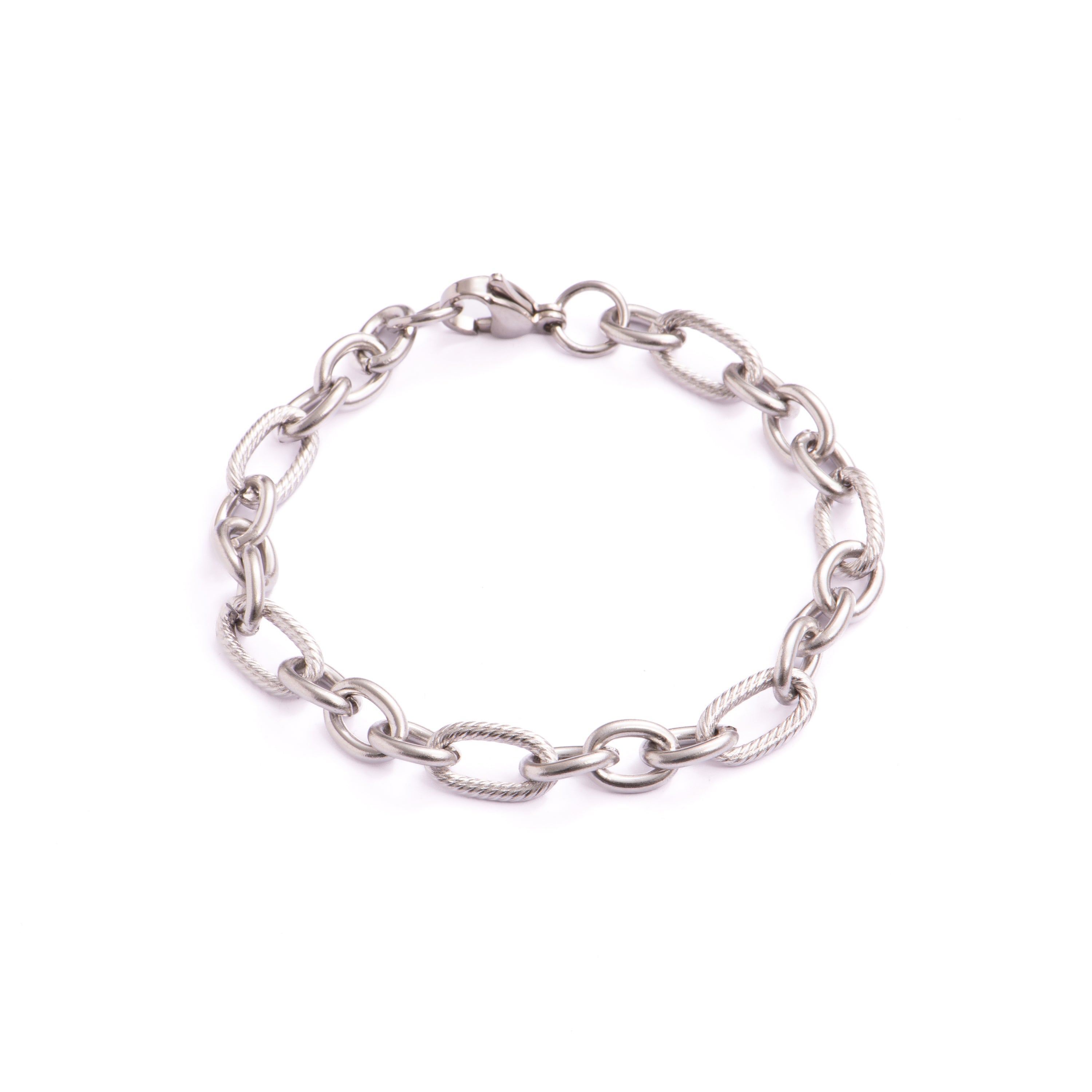 Pulsera acabado en rodio - Litted