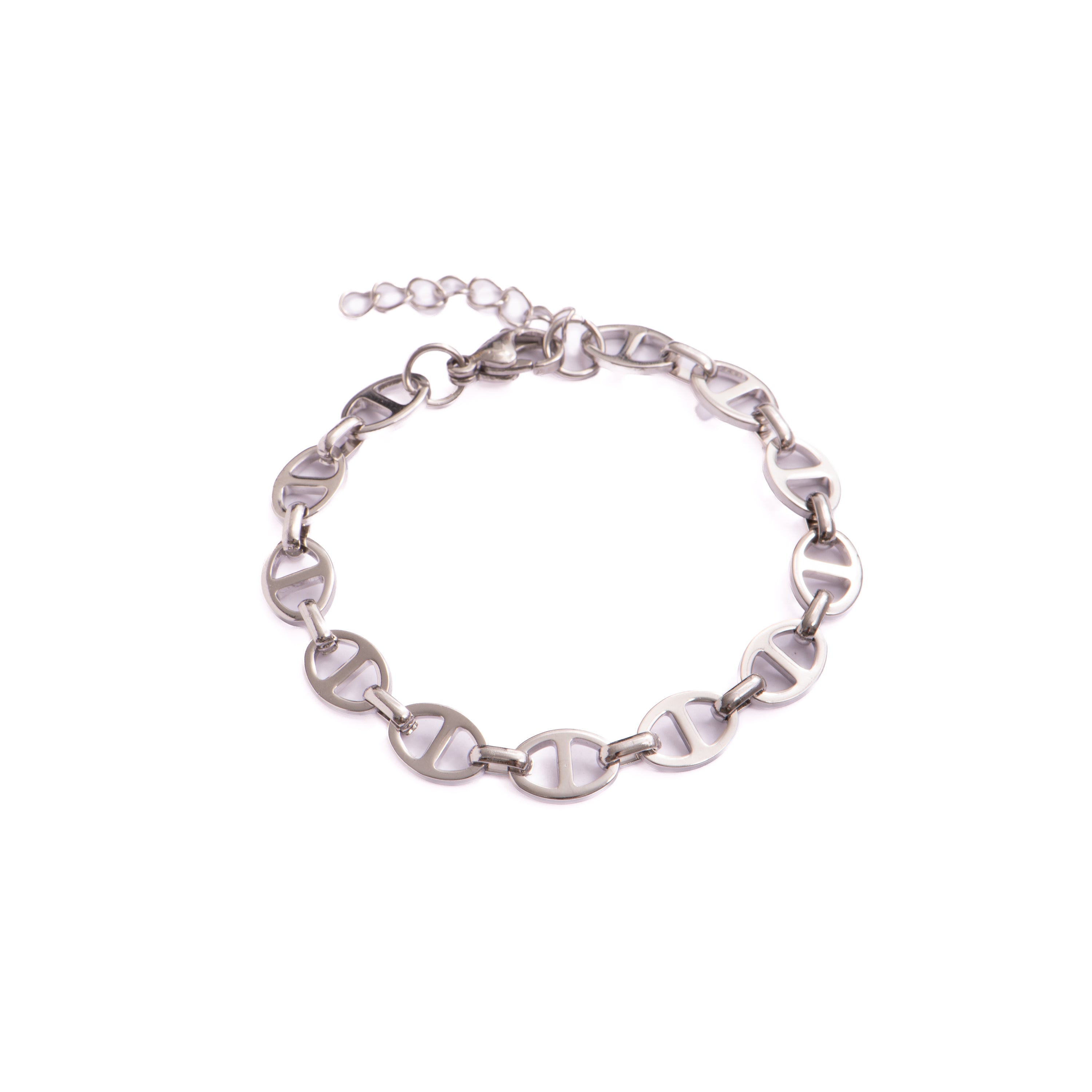 Rhodium-Finished Bracelet - Kisa