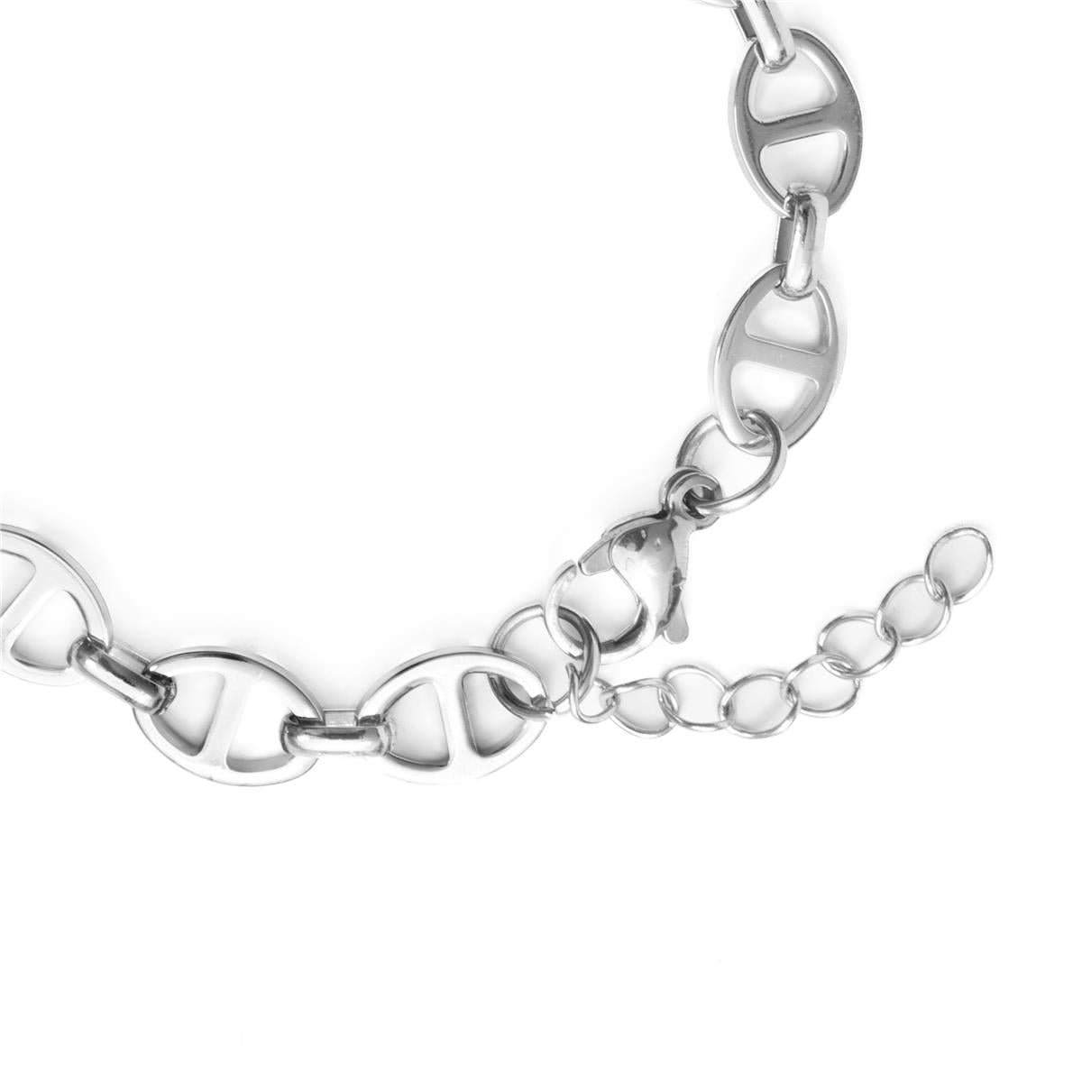 Rhodium-Finished Bracelet - Kisa