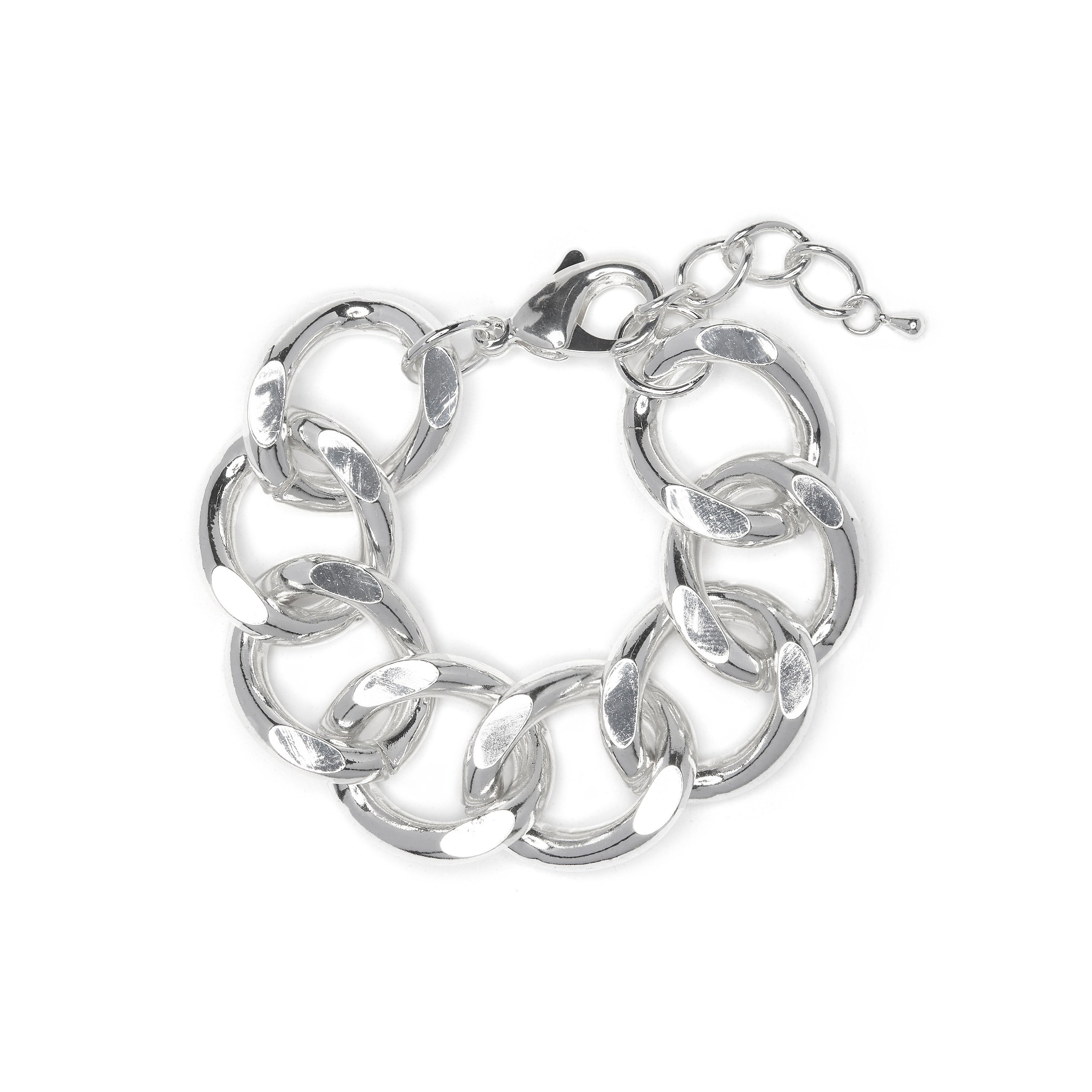 Bracelet finition rhodium - Moba