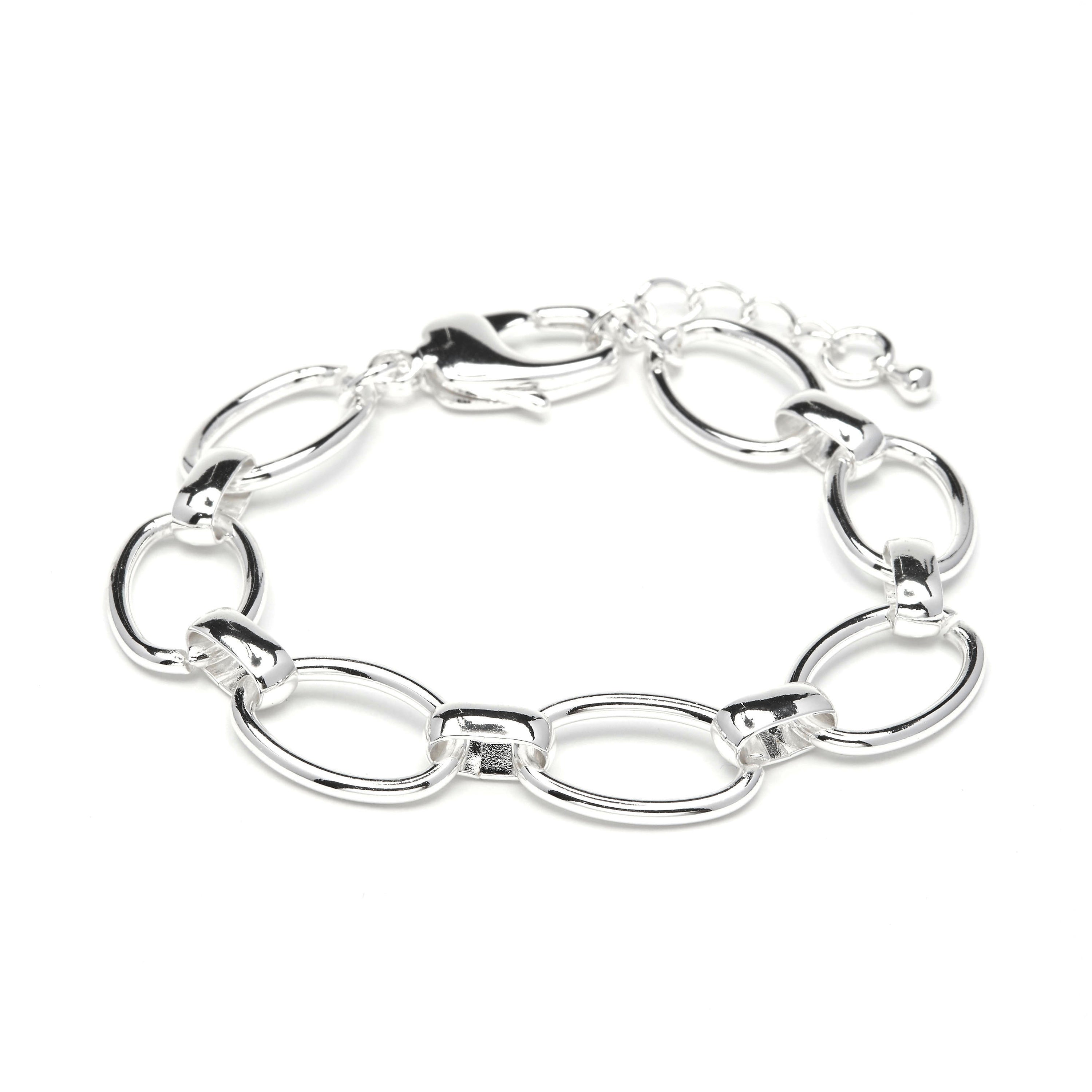 Rhodium Finish Bracelet - Ciati