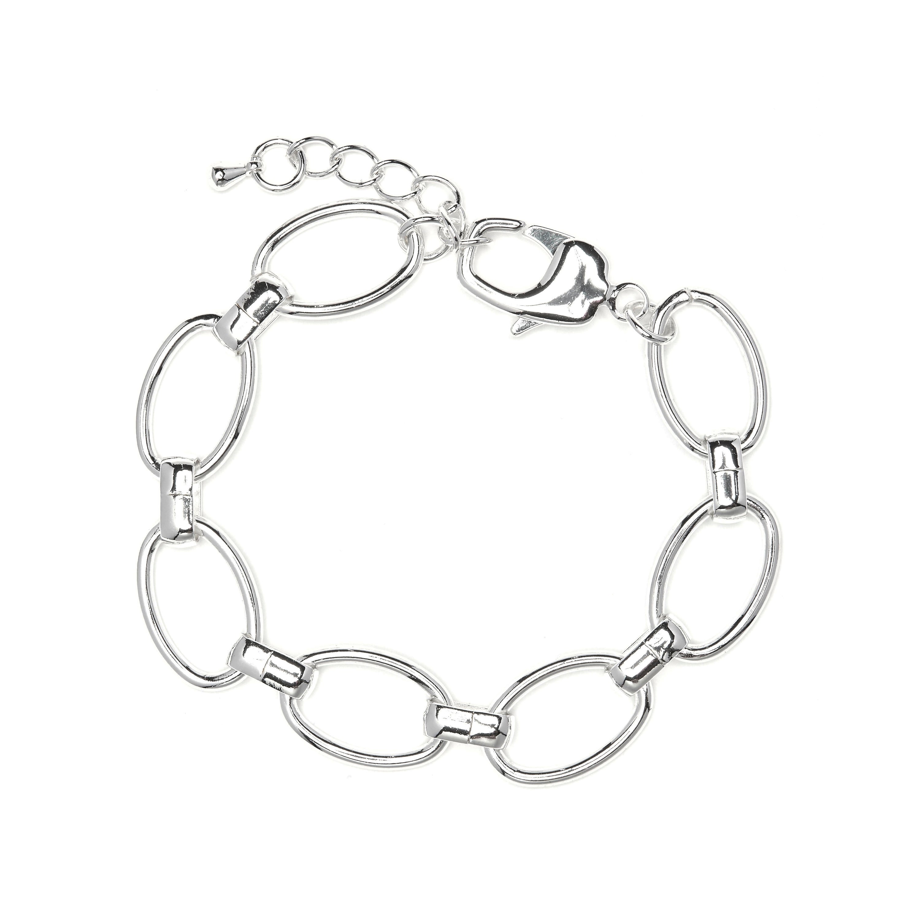 Rhodium Finish Bracelet - Ciati