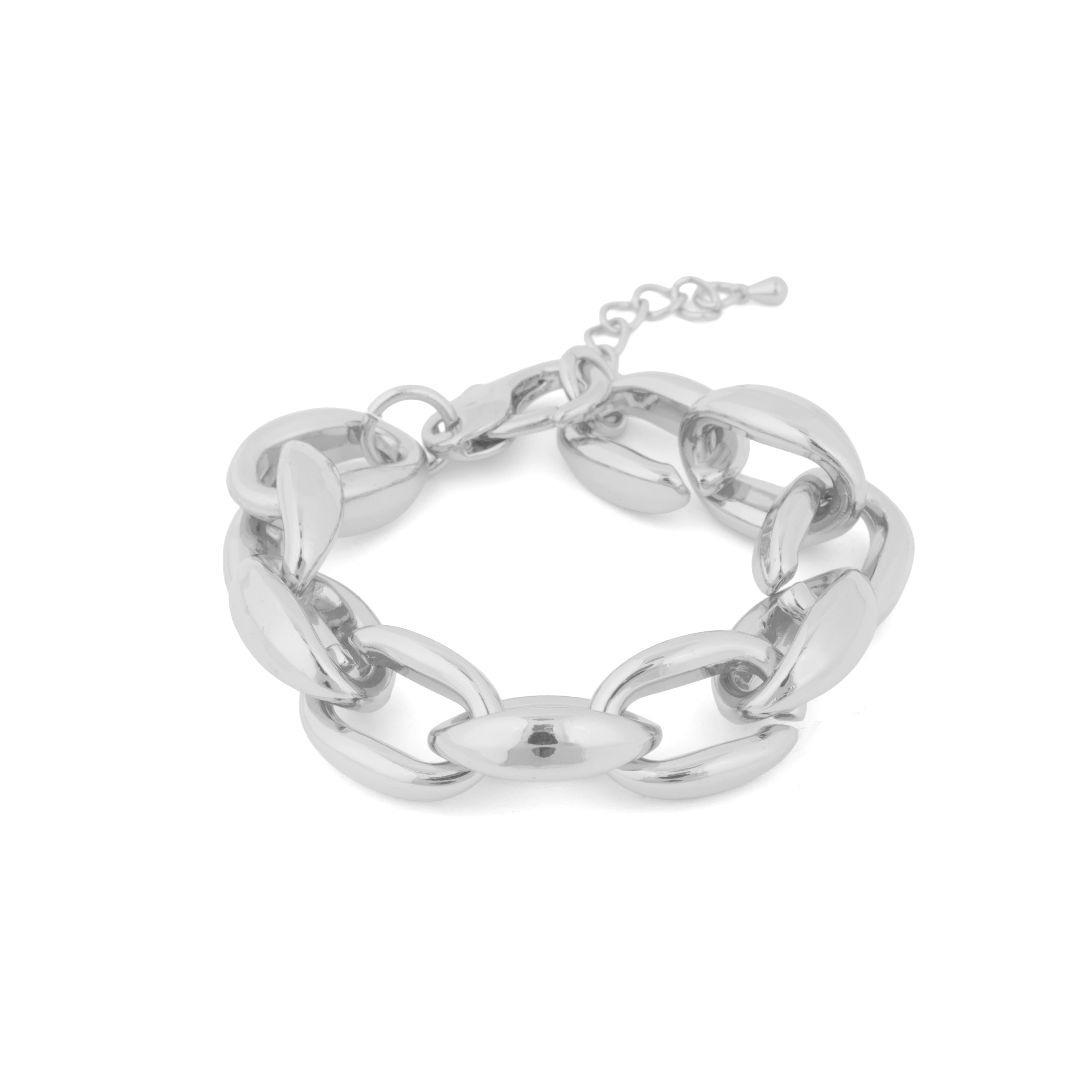 Rhodium Finish Bracelet - Aula