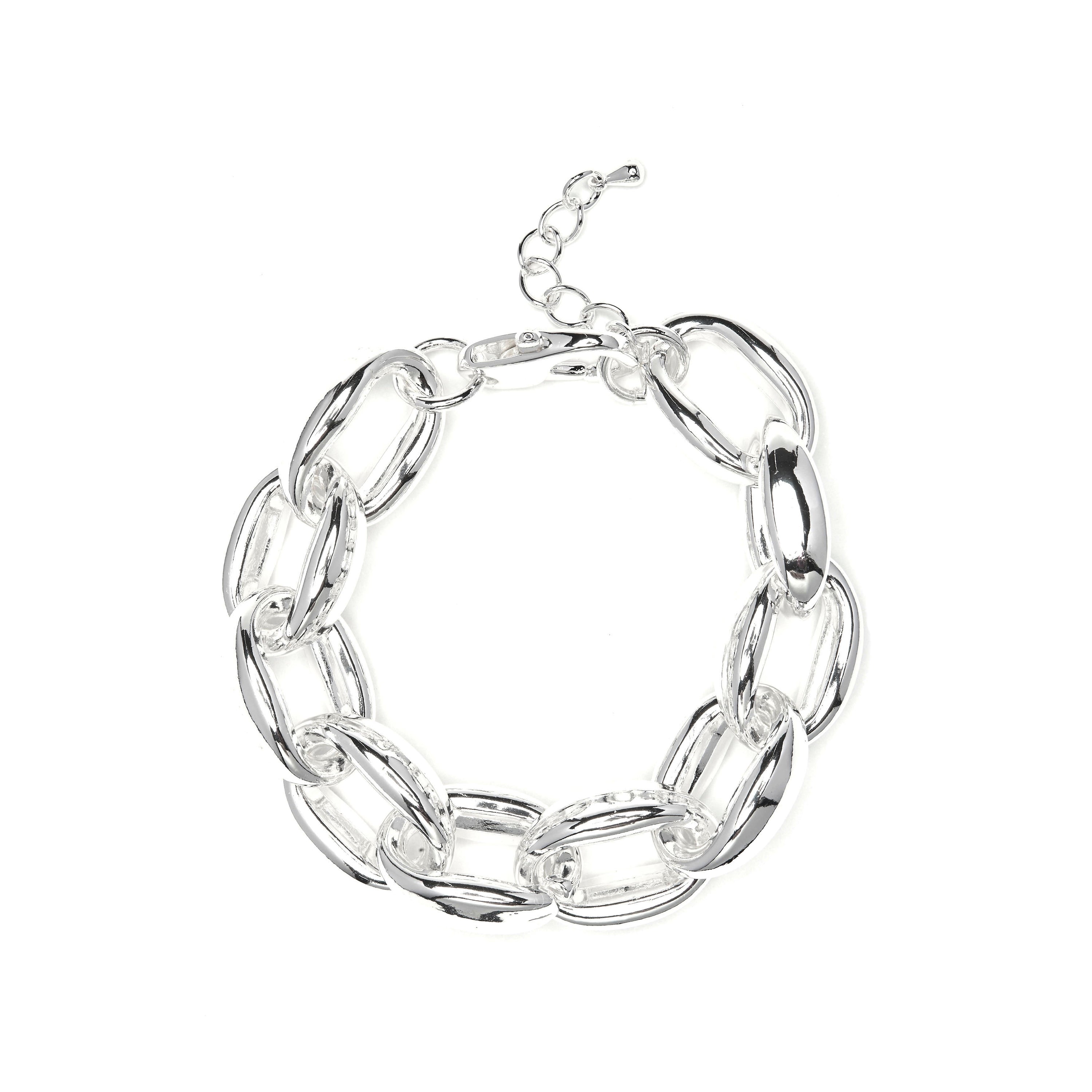 Rhodium Finish Bracelet - Aula