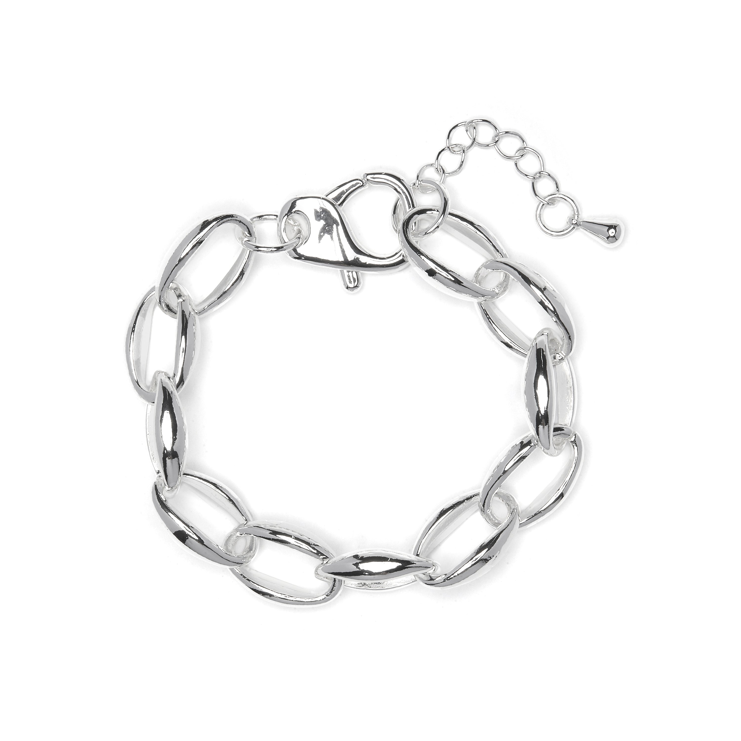 Bracelet finition rhodiée - Hande