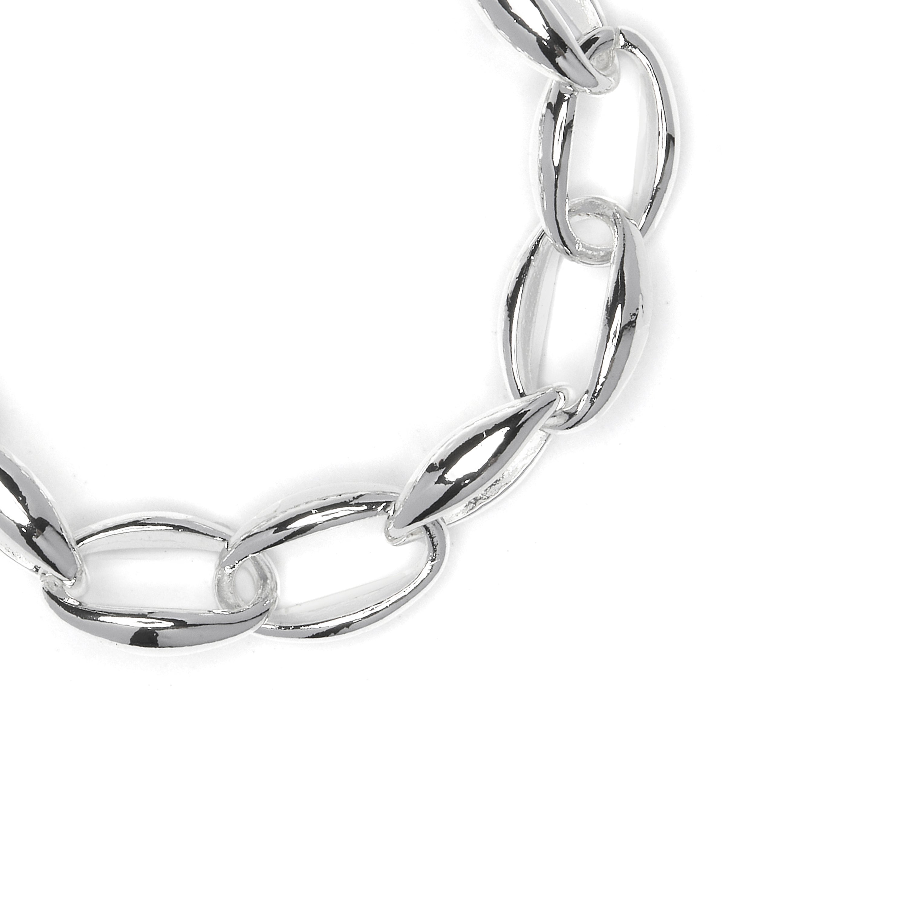 Bracelet finition rhodiée - Hande
