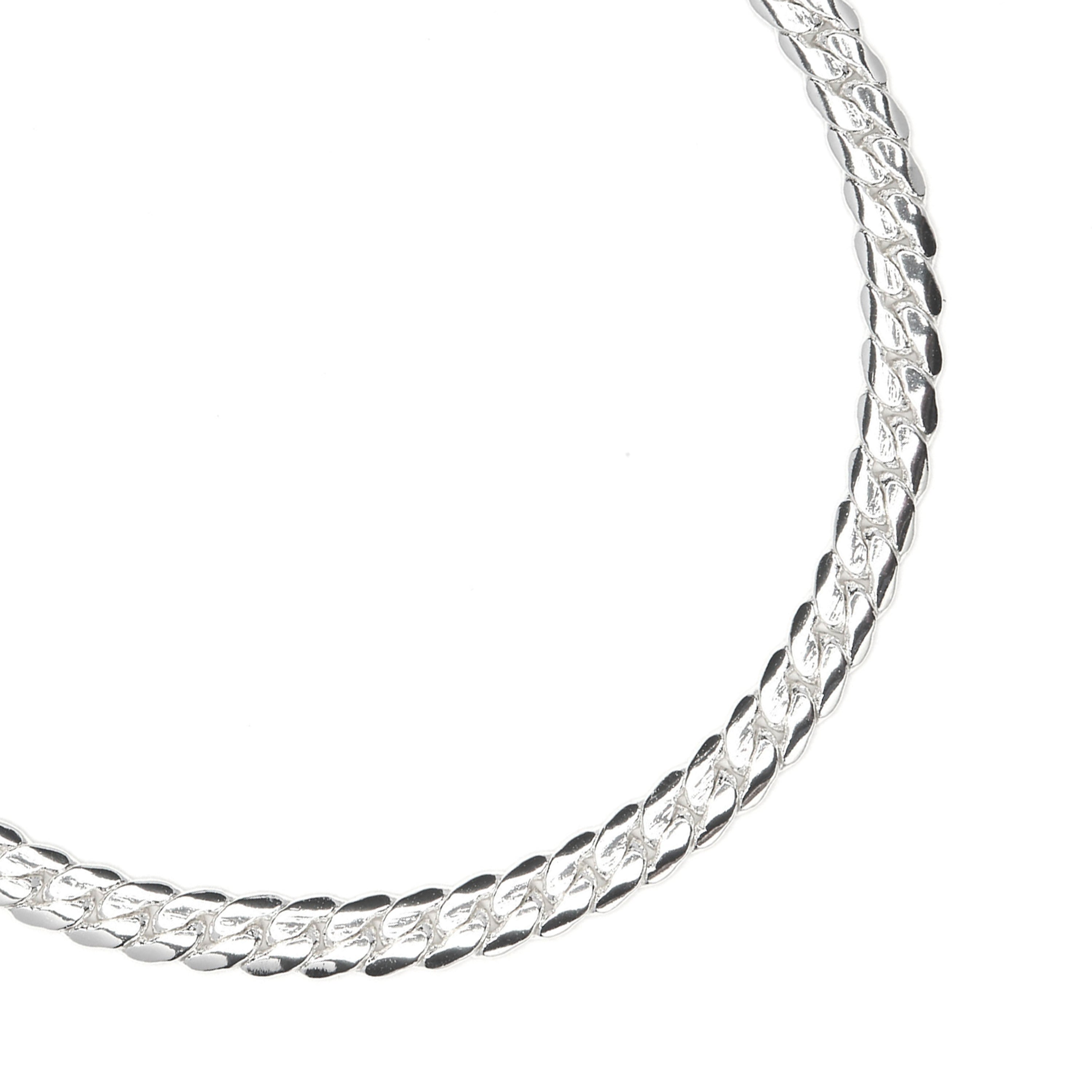 Rhodium-finished bracelet - Nanja