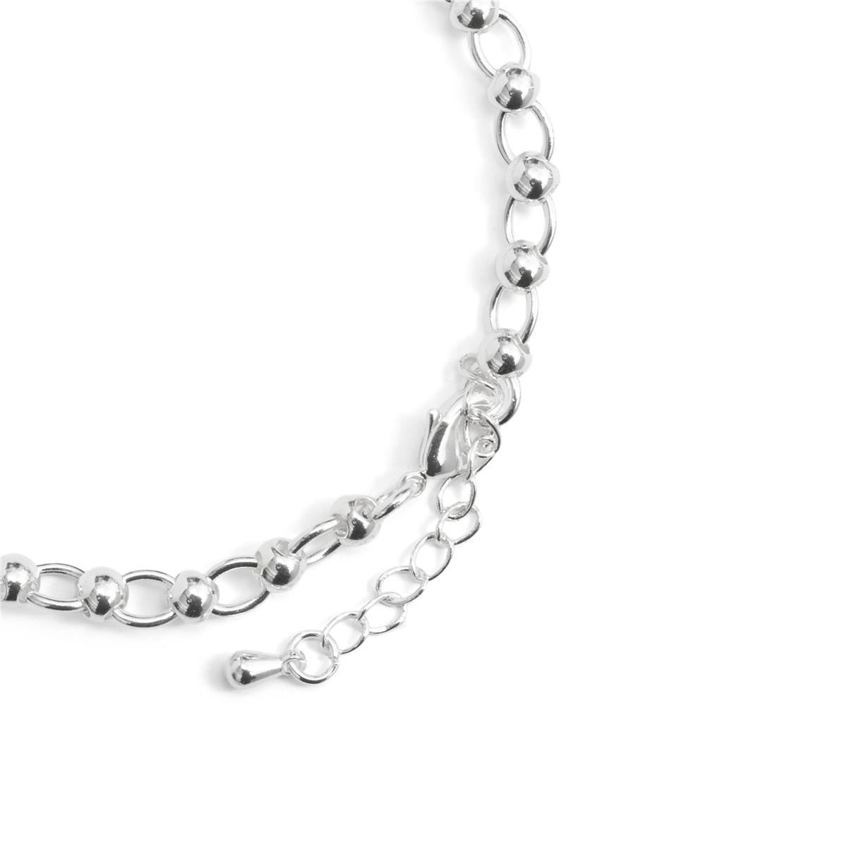 Rhodiniertes Armband - Adthi