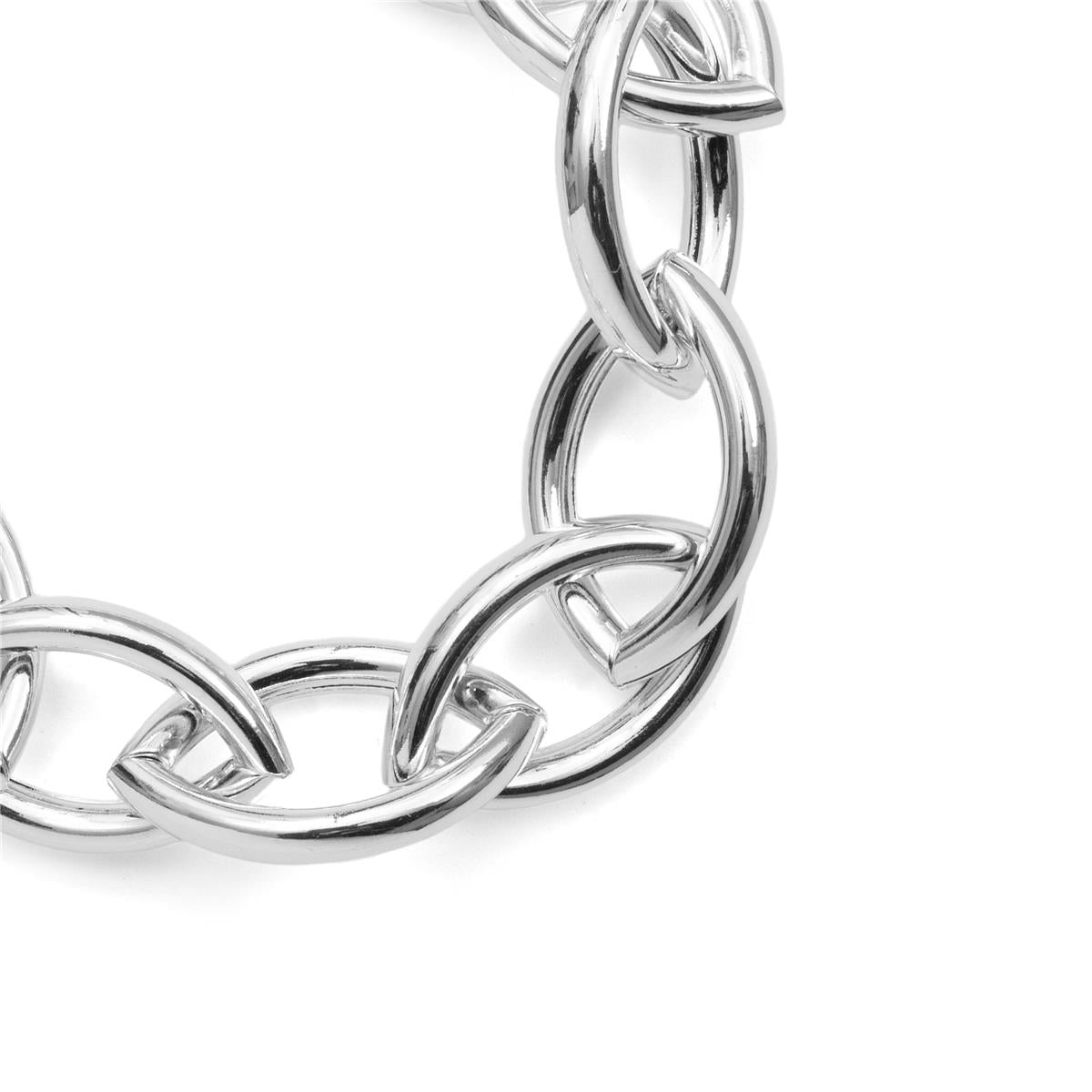 Pulsera acabado en rodio - Letli