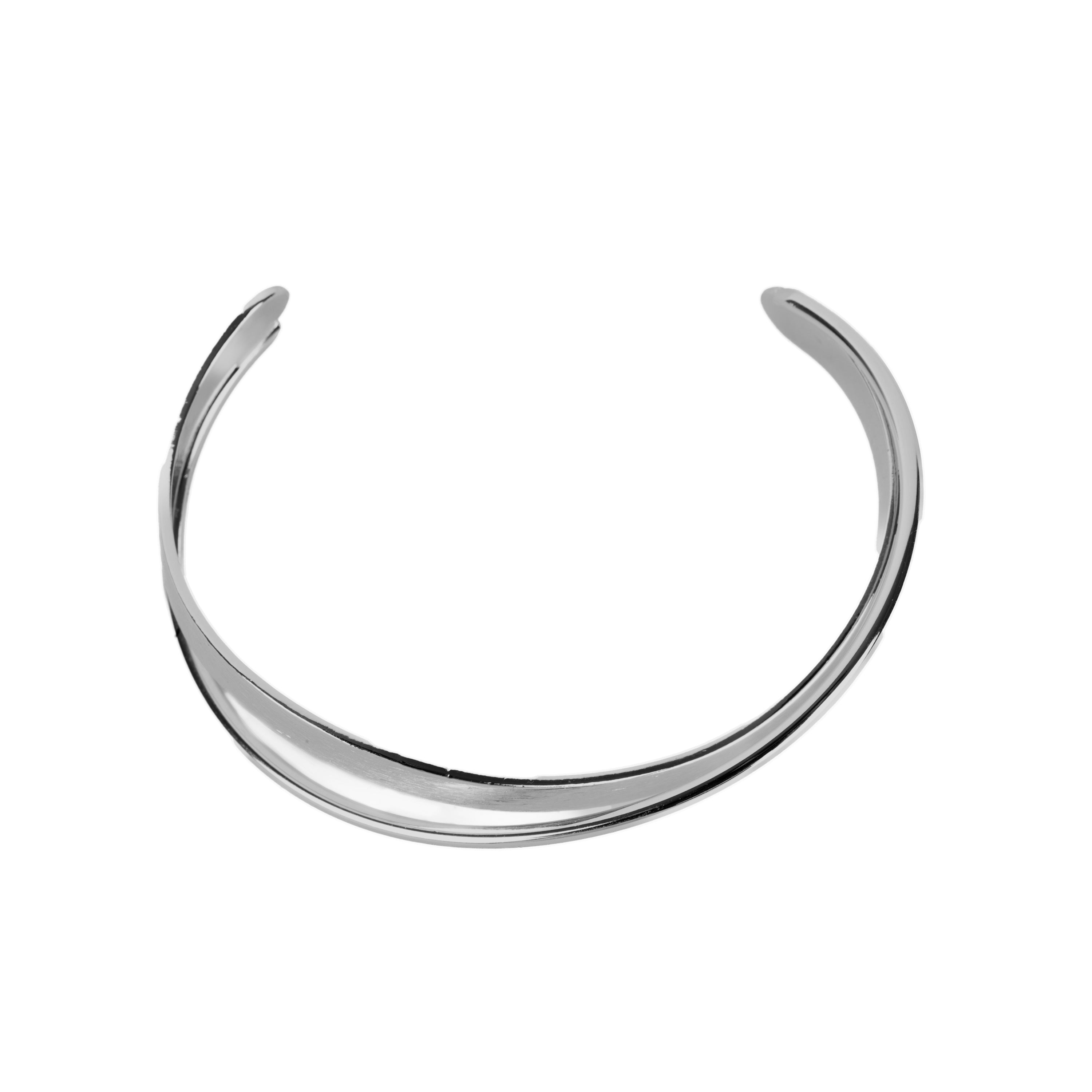 Brazalete acabado em prata - Rorak