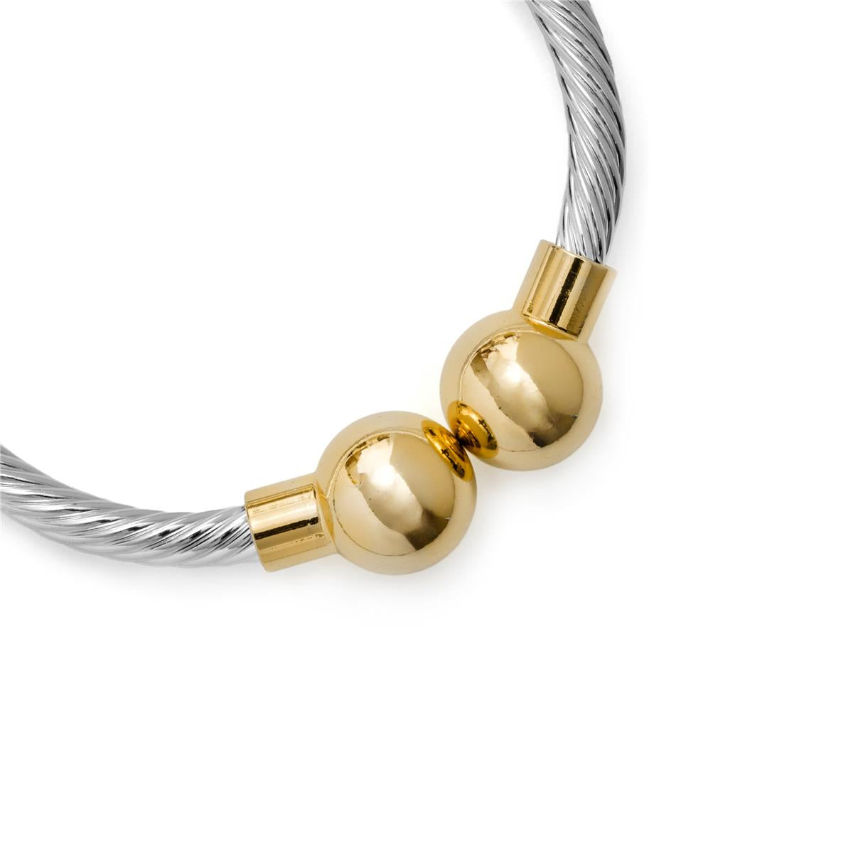 Pulsera acabado en rodio - Likoas
