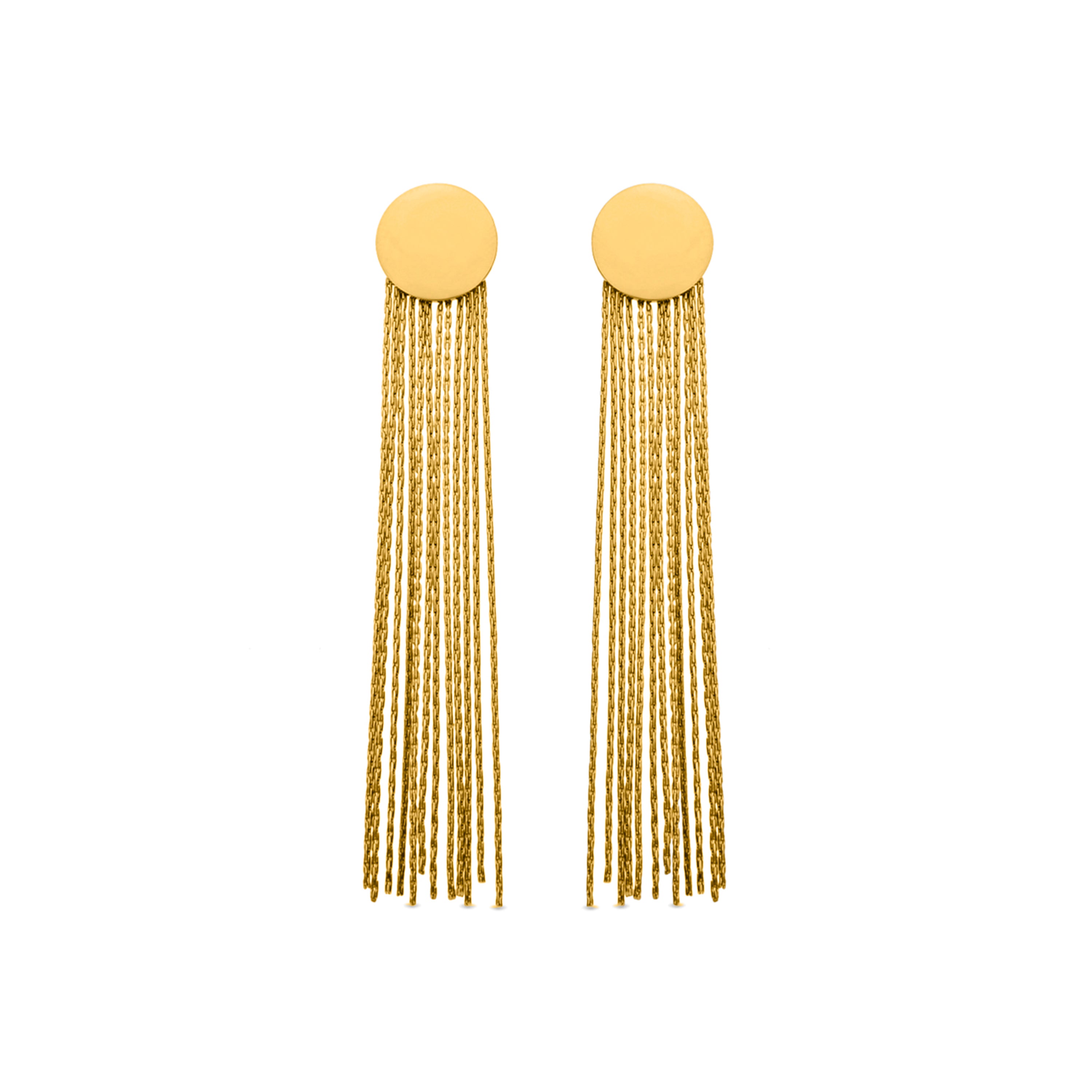 Boucles d'oreilles finition or - Dencel