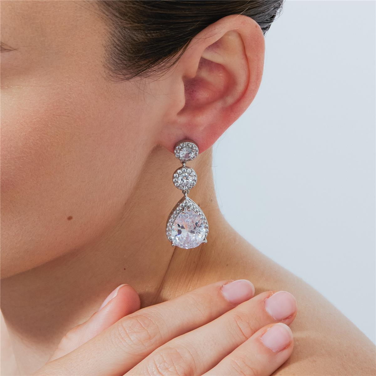 Pendientes Lasthan acabado plata - Lasthan