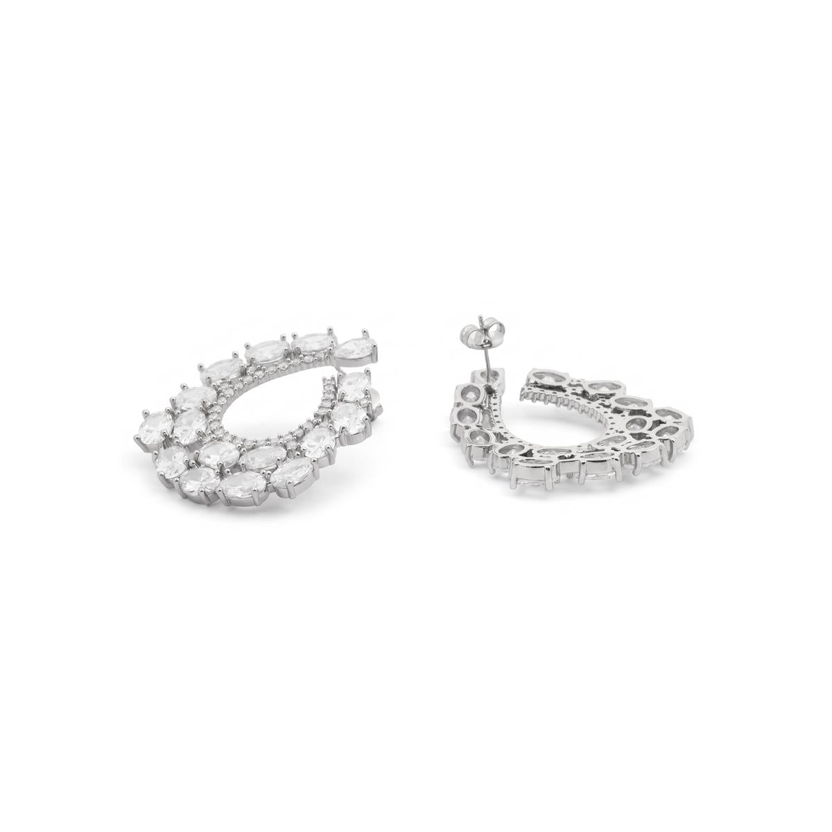 Pendientes Zenslah acabado plata - Zenslah