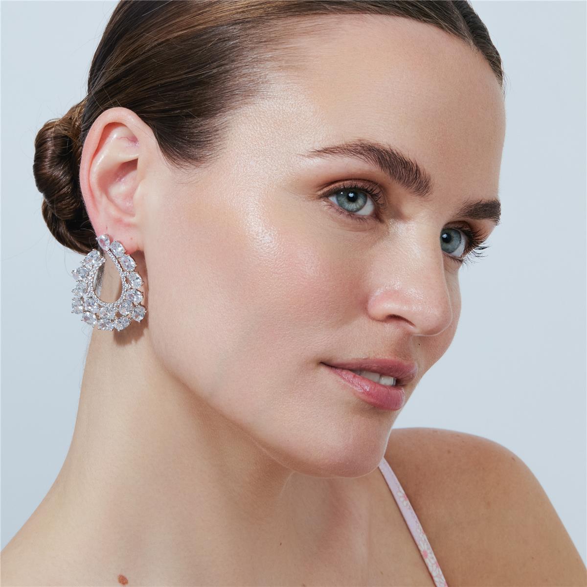 Pendientes Zenslah acabado plata - Zenslah