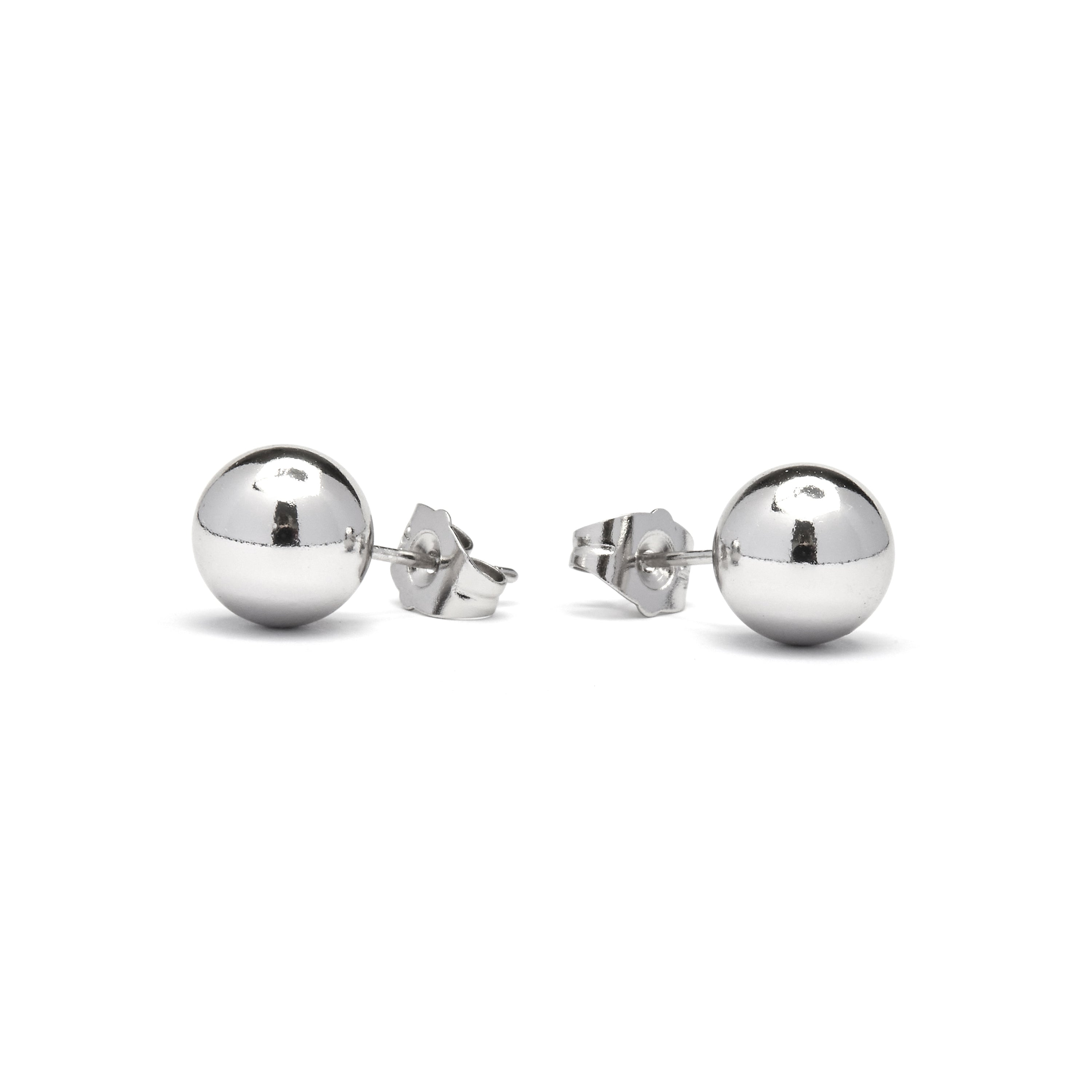 Pendientes acabado plata - Gnis