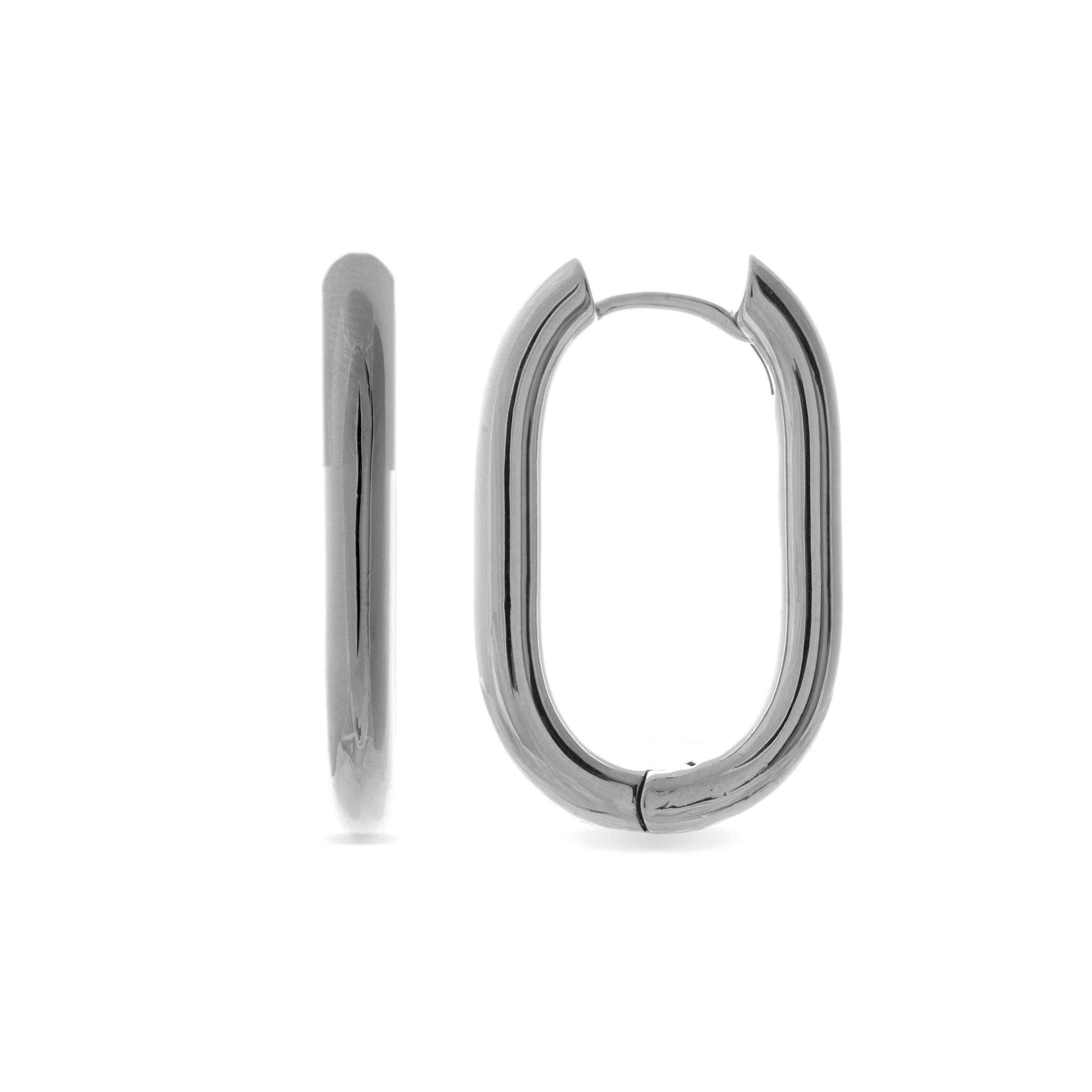 Rhodium Finished Earrings - Lusdrid