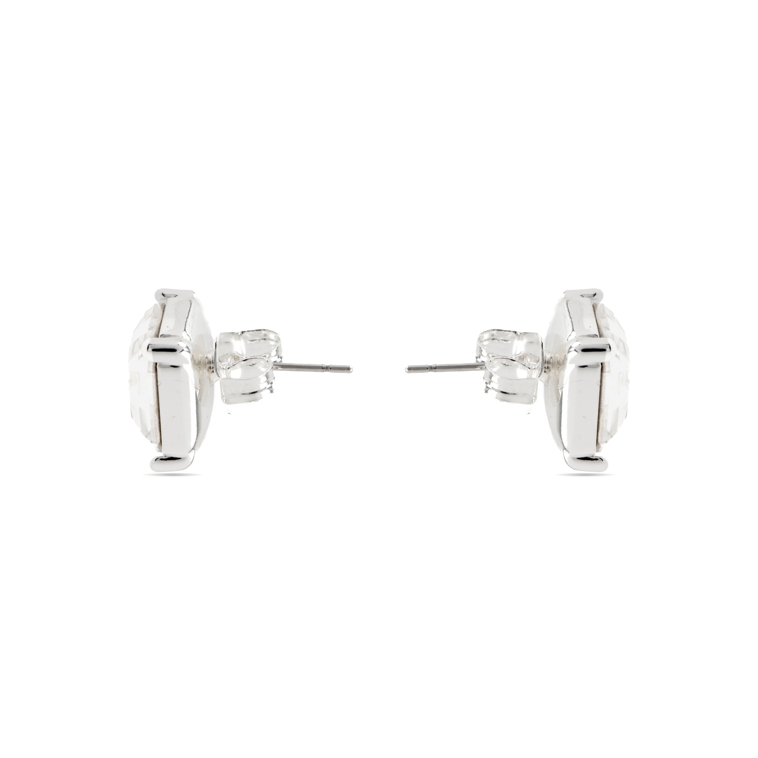 Boucles d'oreilles Rindel finition argent