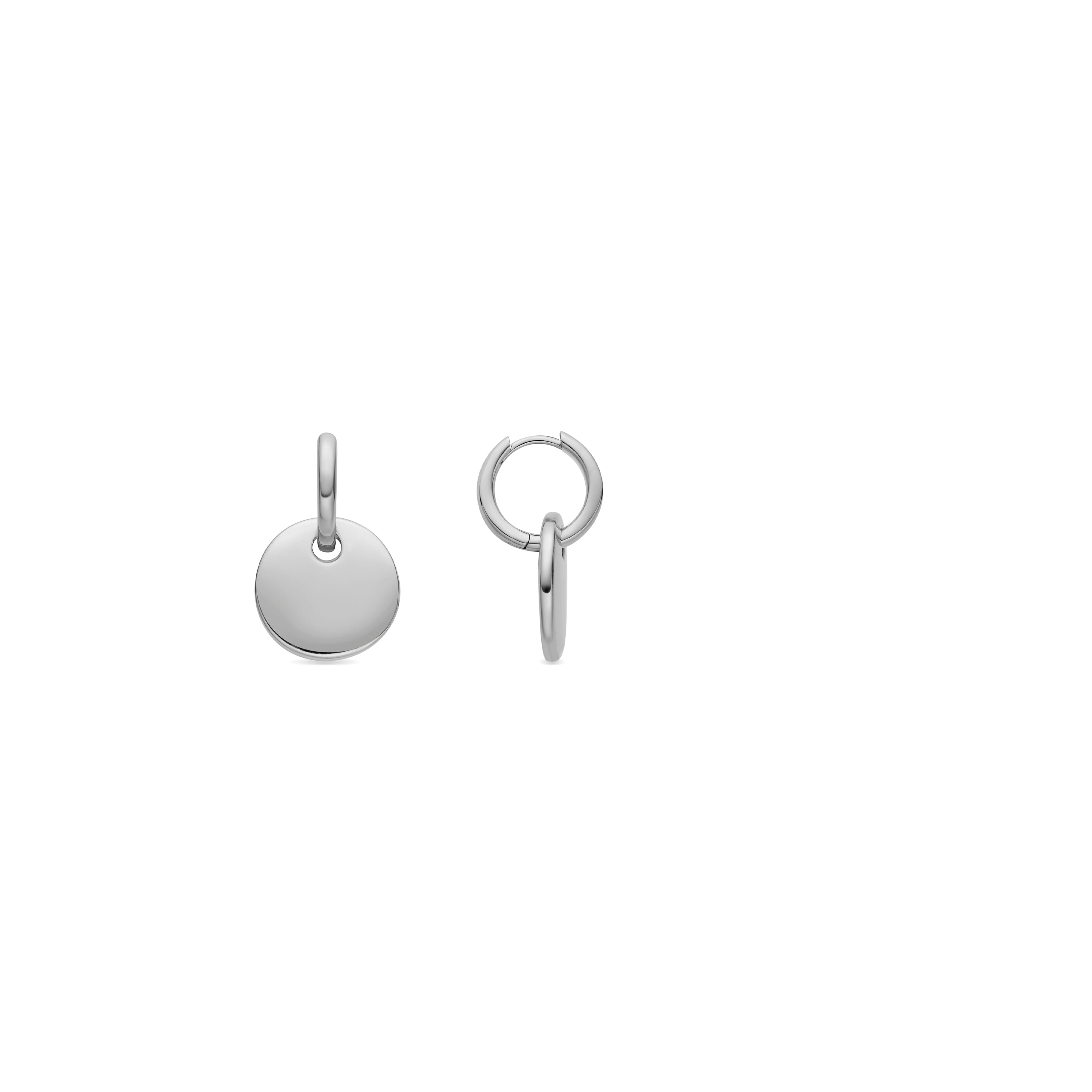 Earrings with - silver finish - Lieb