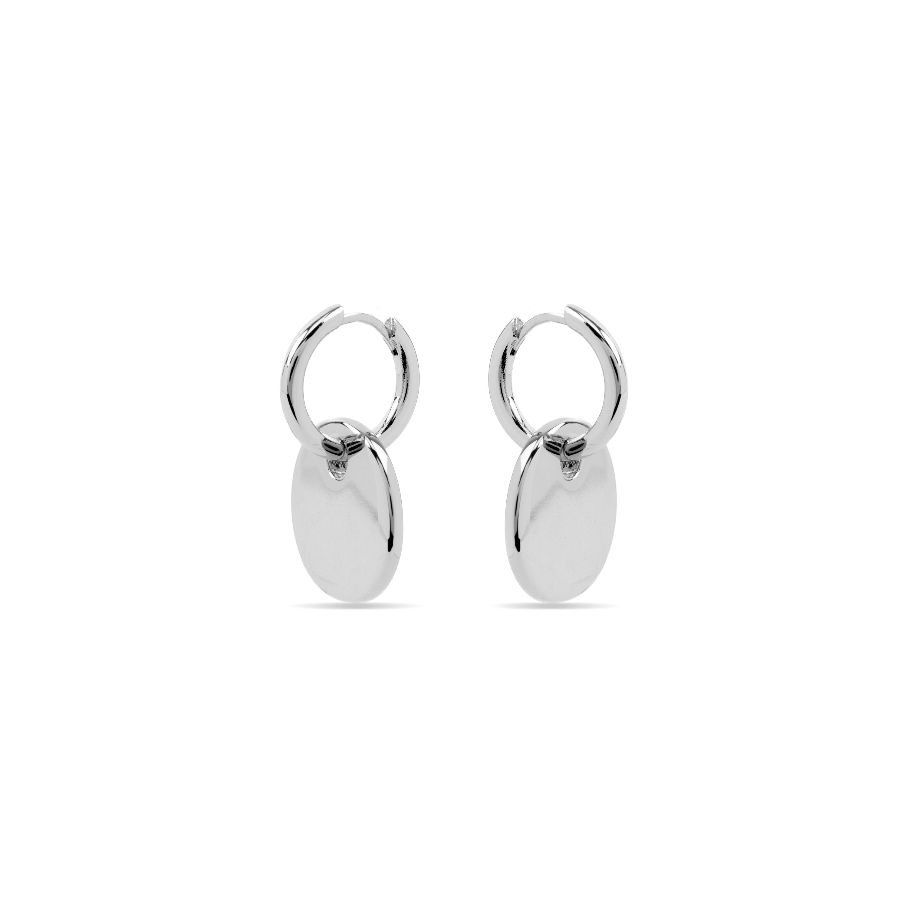 Boucles d'oreilles finition argent - Lieb