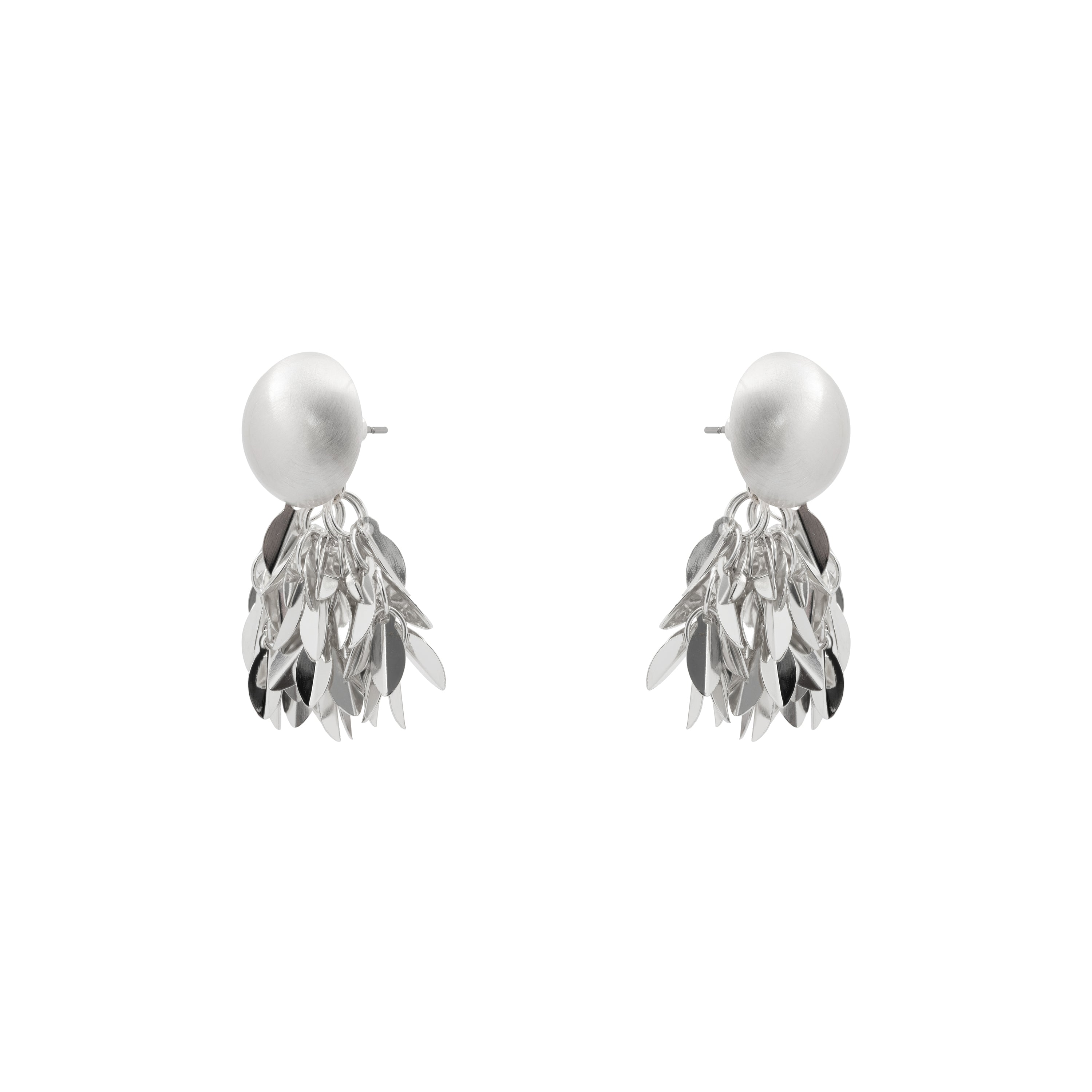 Pendientes Bave acabado plata - Bave
