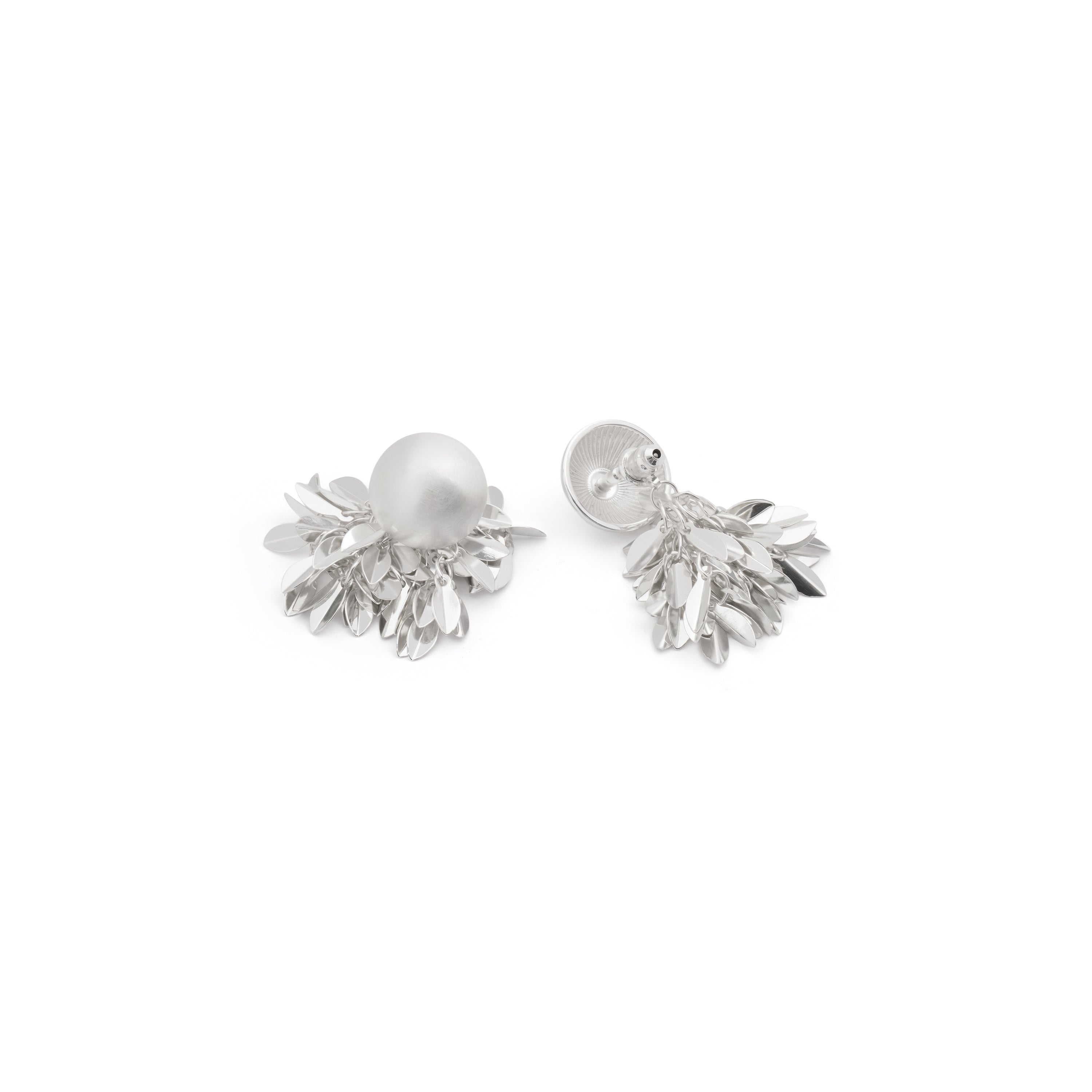 Pendientes Bave acabado plata - Bave