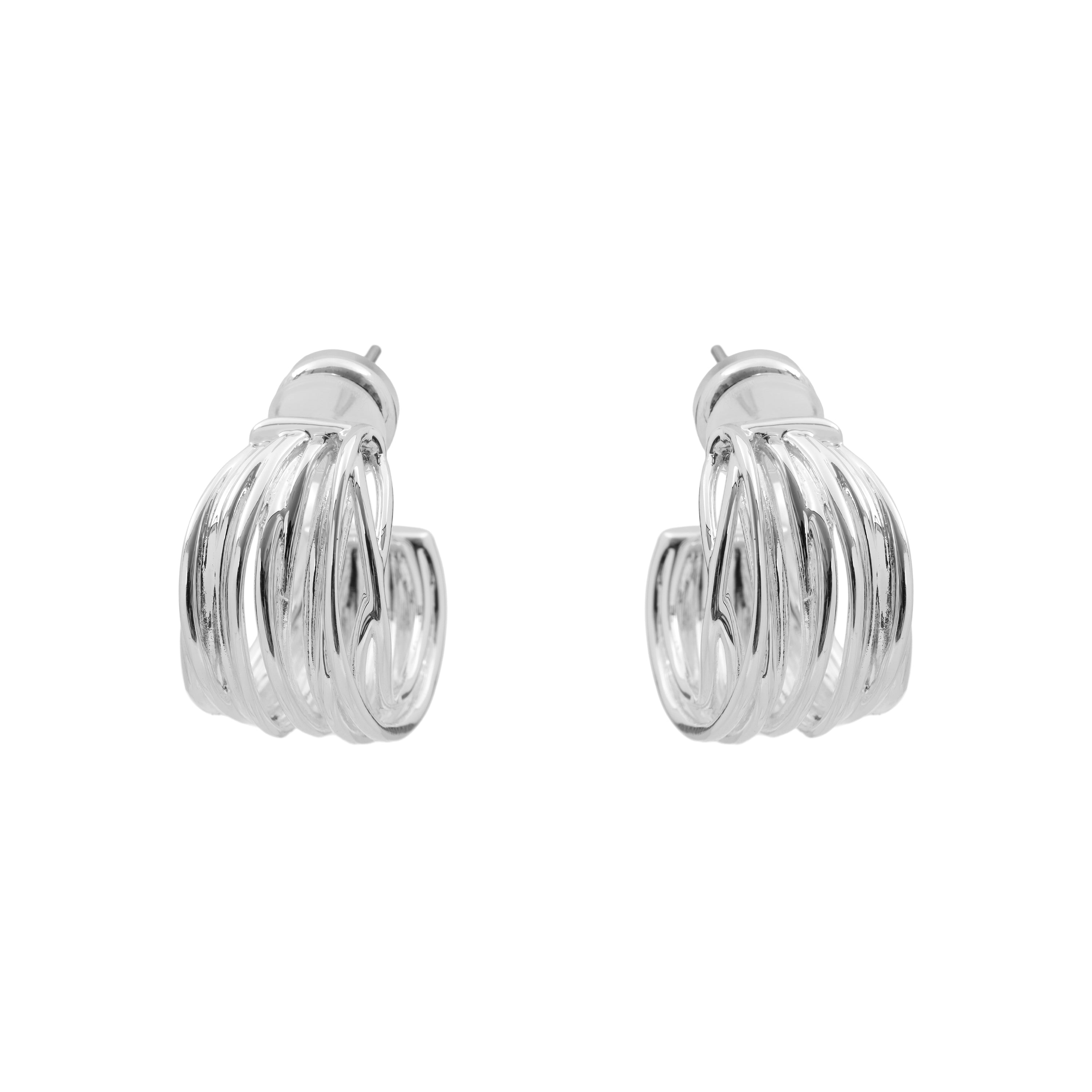 Pendientes Koi acabado plata - Koi