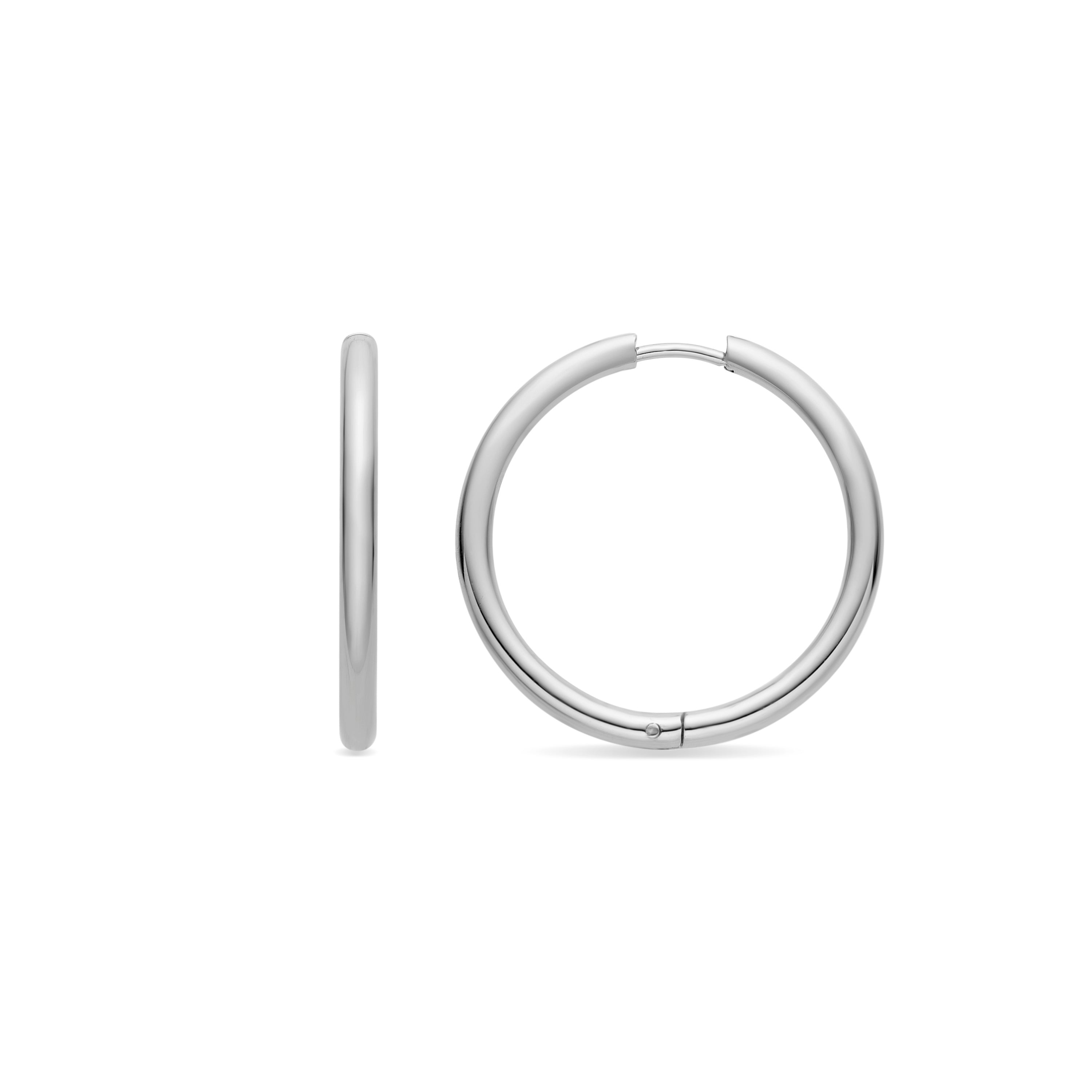 Silver finish earrings - Carai