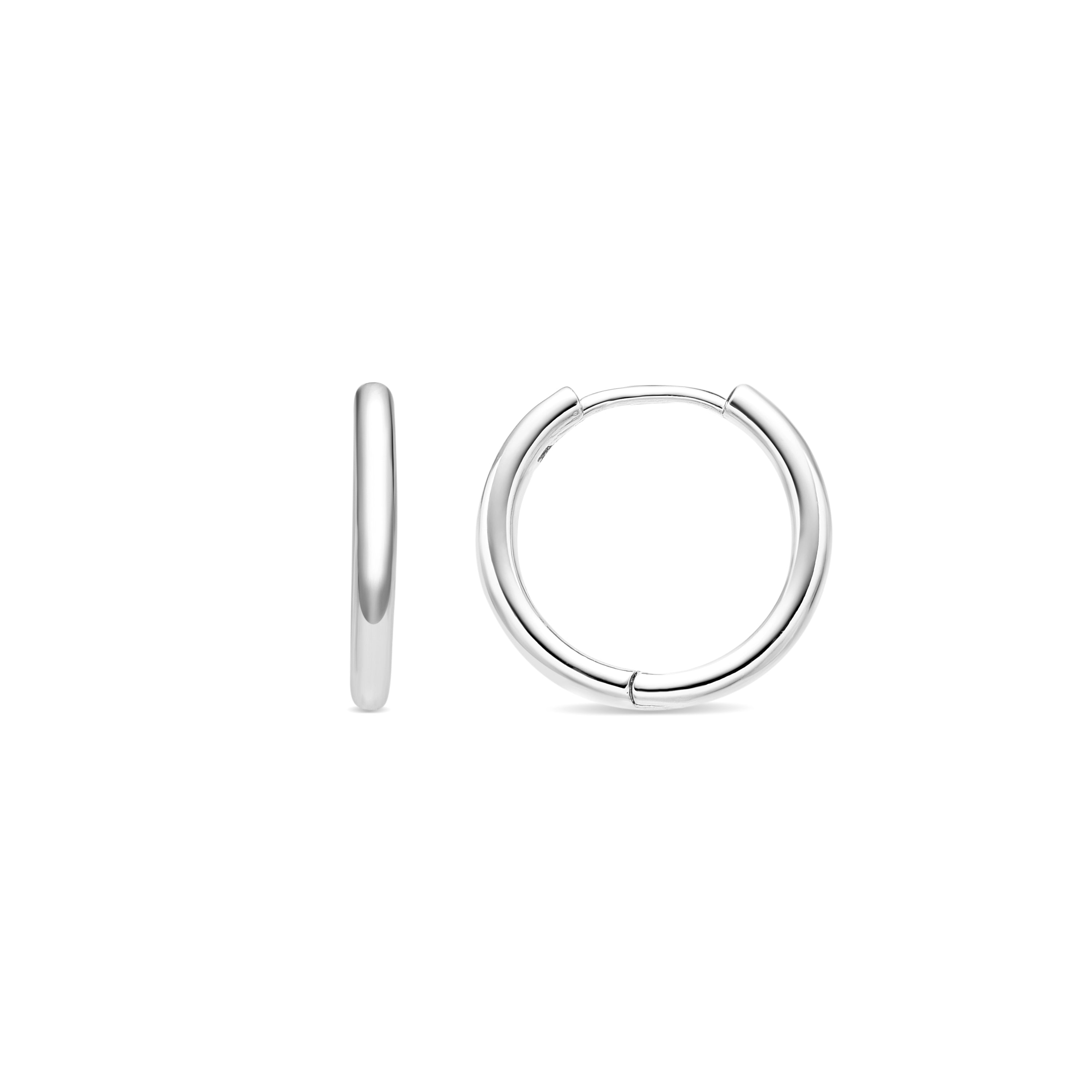 Boucles d'oreilles avec - finition argent - Thibu