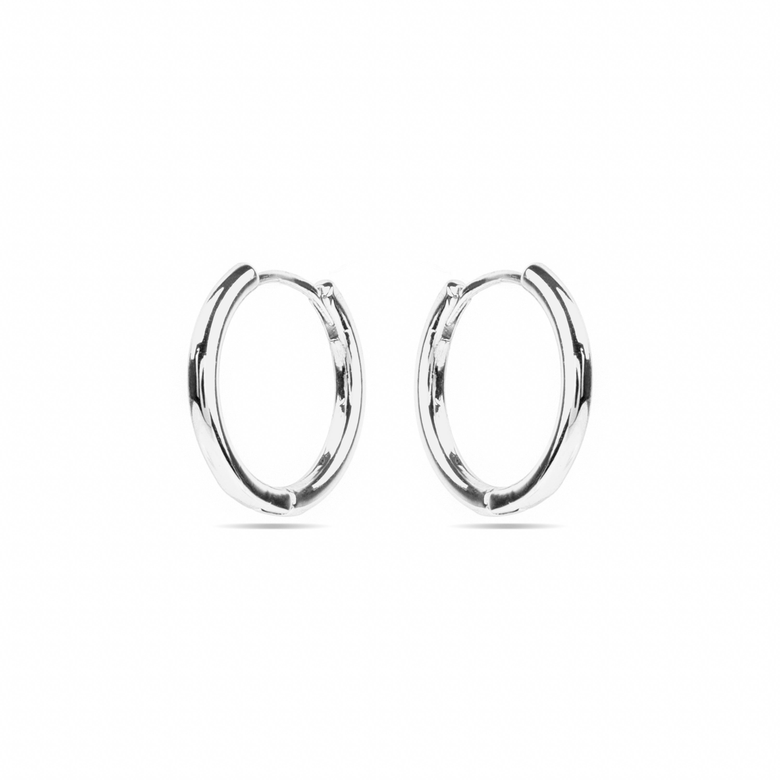 Boucles d'oreilles avec - finition argent - Thibu