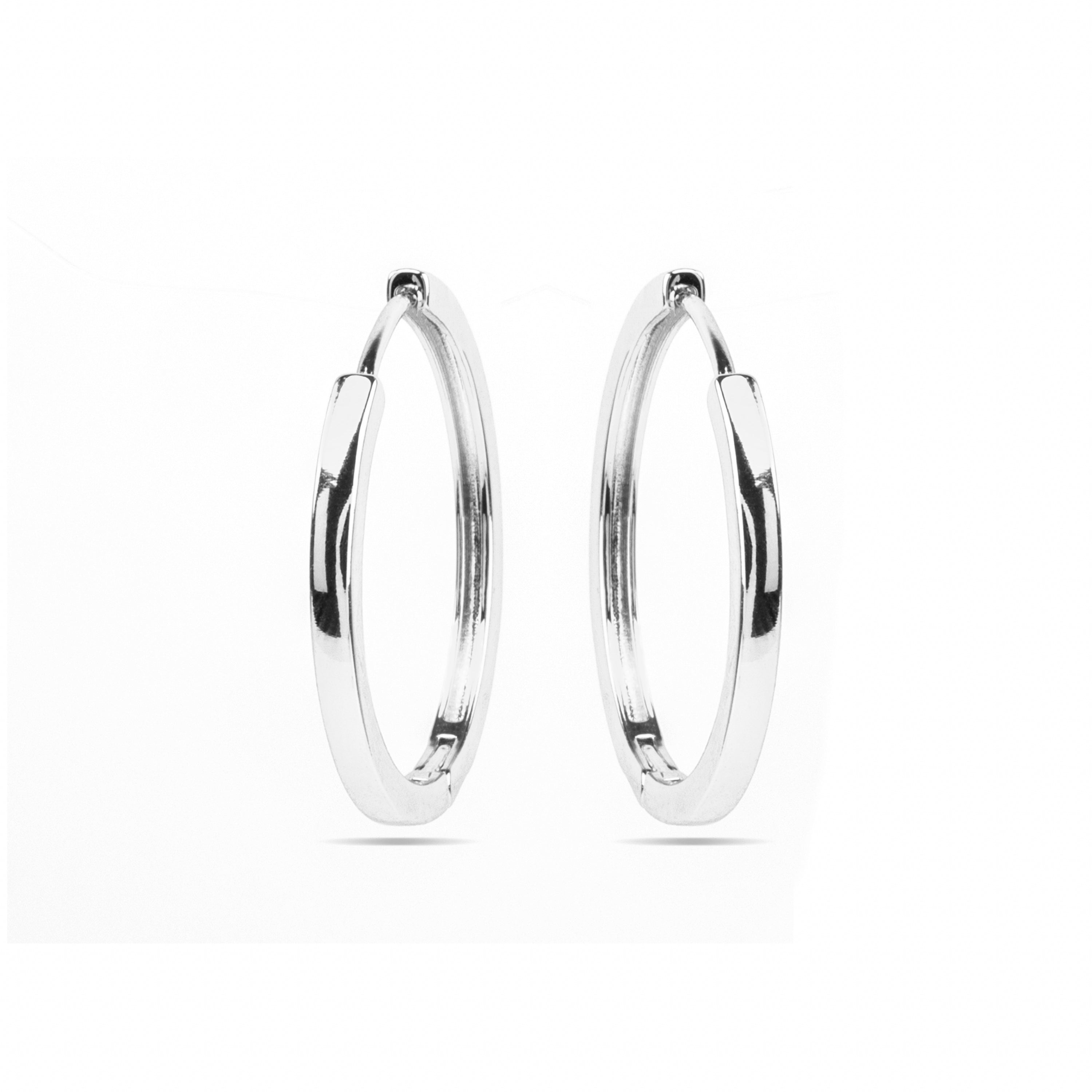 Pendientes con - acabado plata - Umsy