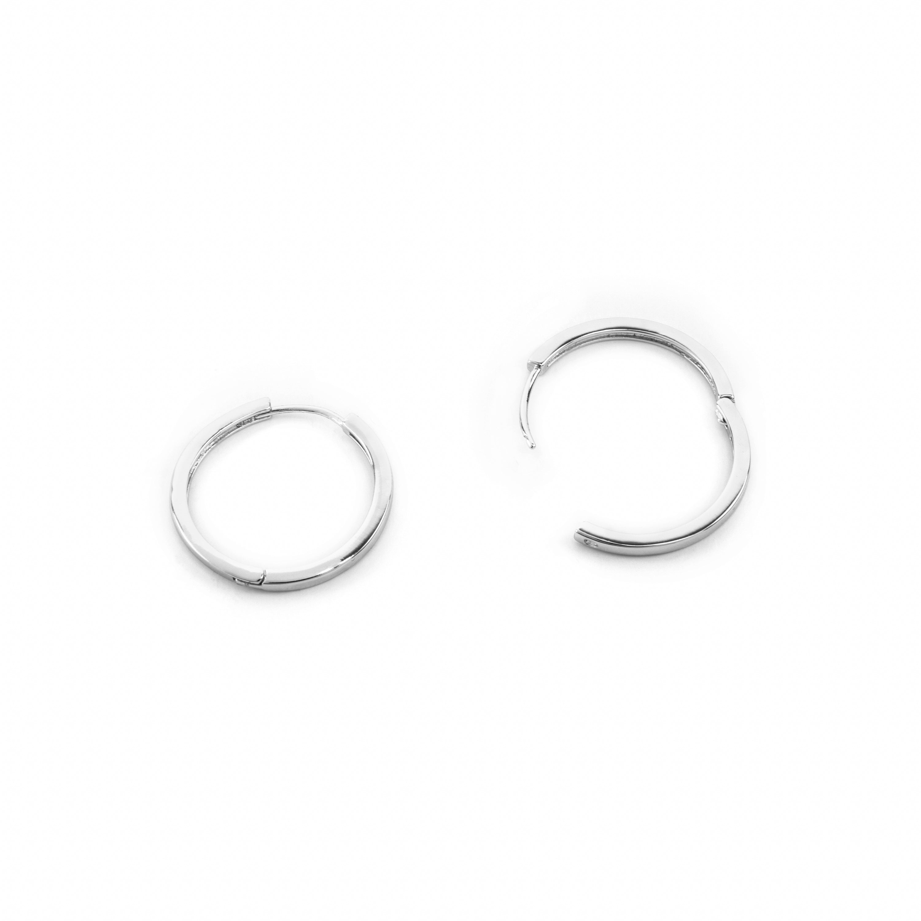 Pendientes con - acabado plata - Umsy