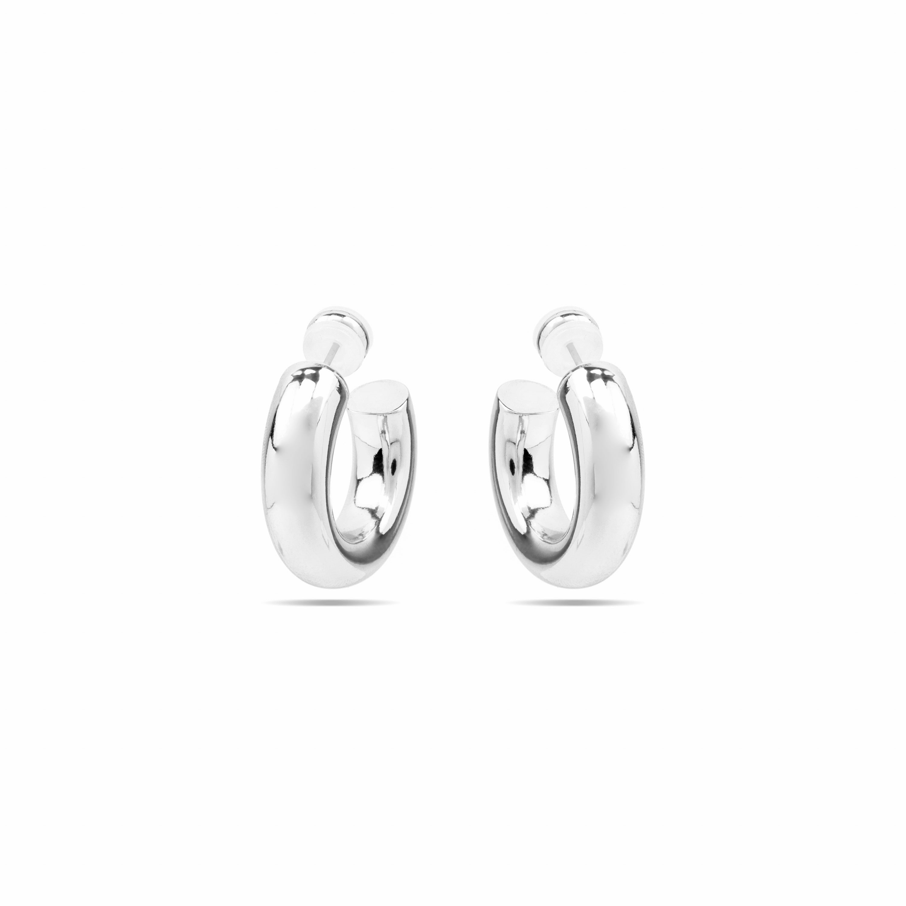 Ohrringe mit - Silber-Finish - Thea