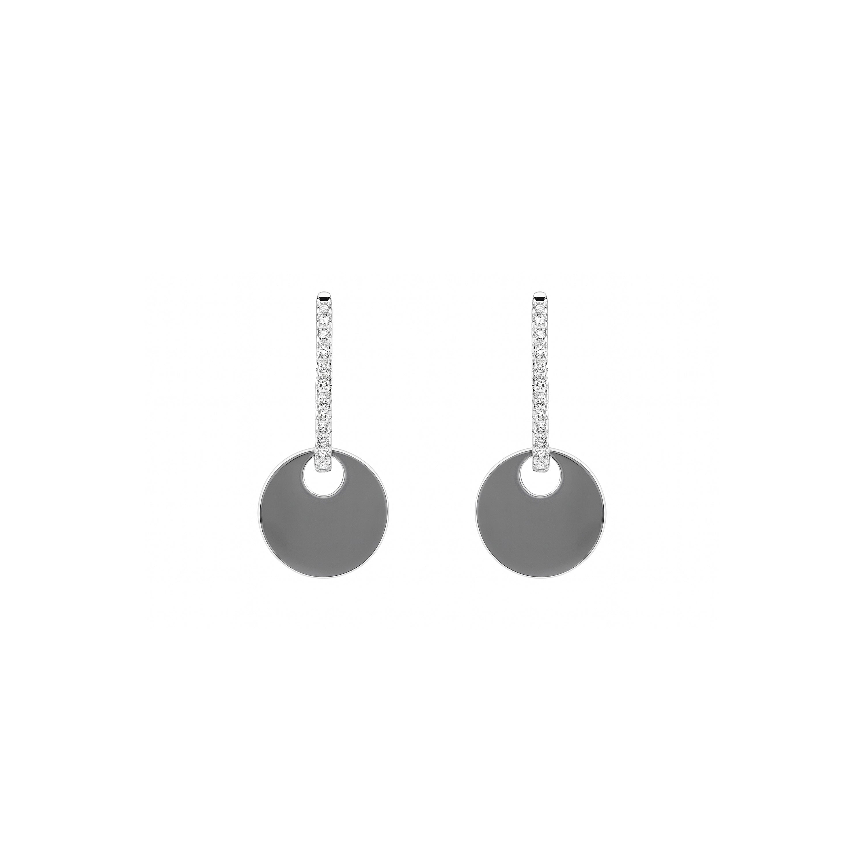 Earrings finished in 925 Sterling Silver - Sarif