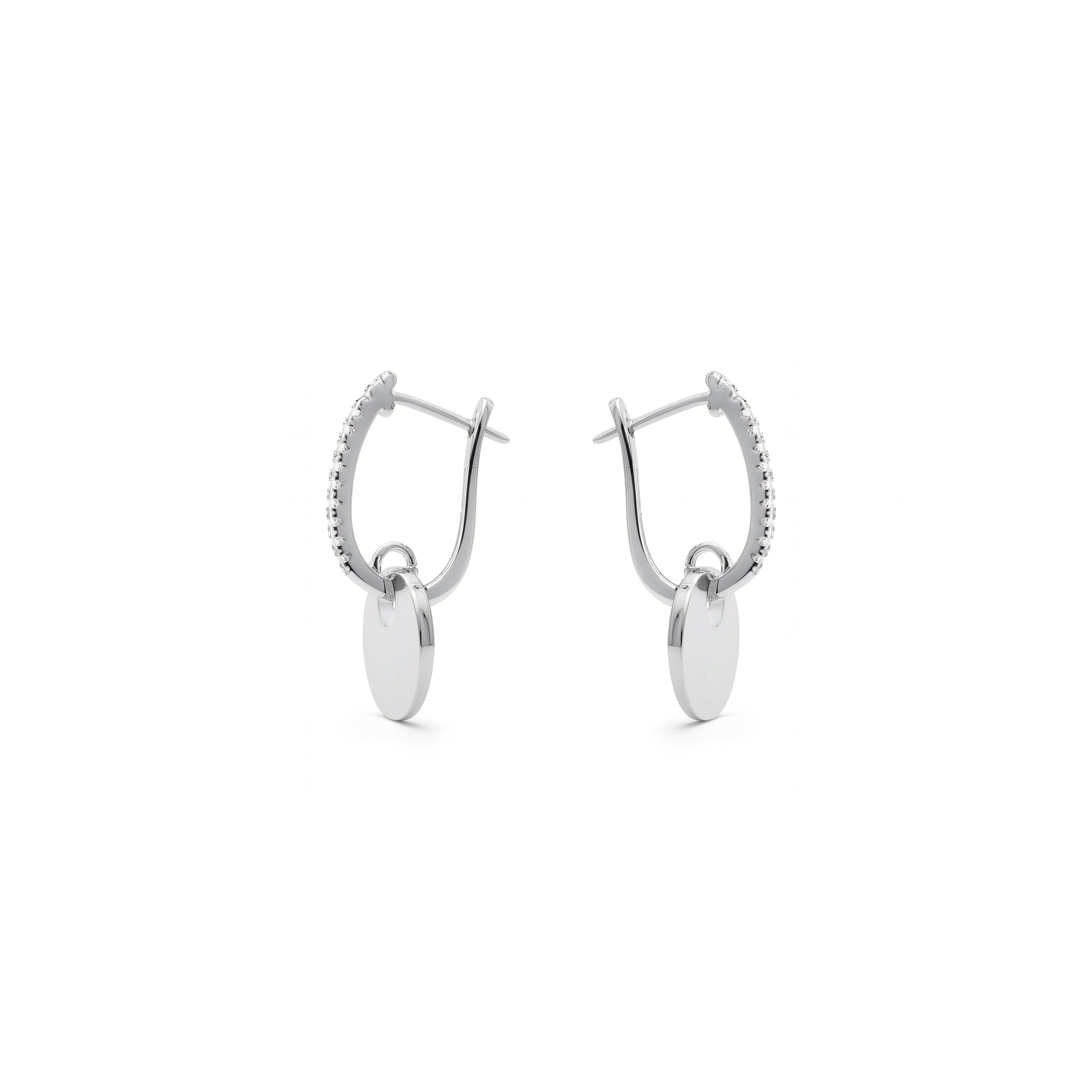 Earrings finished in 925 Sterling Silver - Sarif