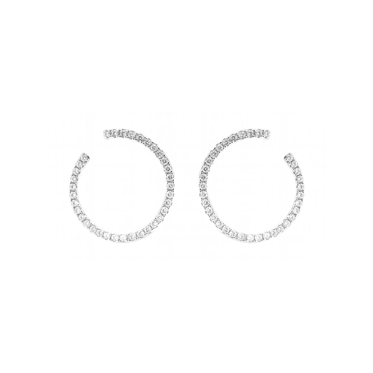 Earrings finished in 925 Sterling Silver - Yona