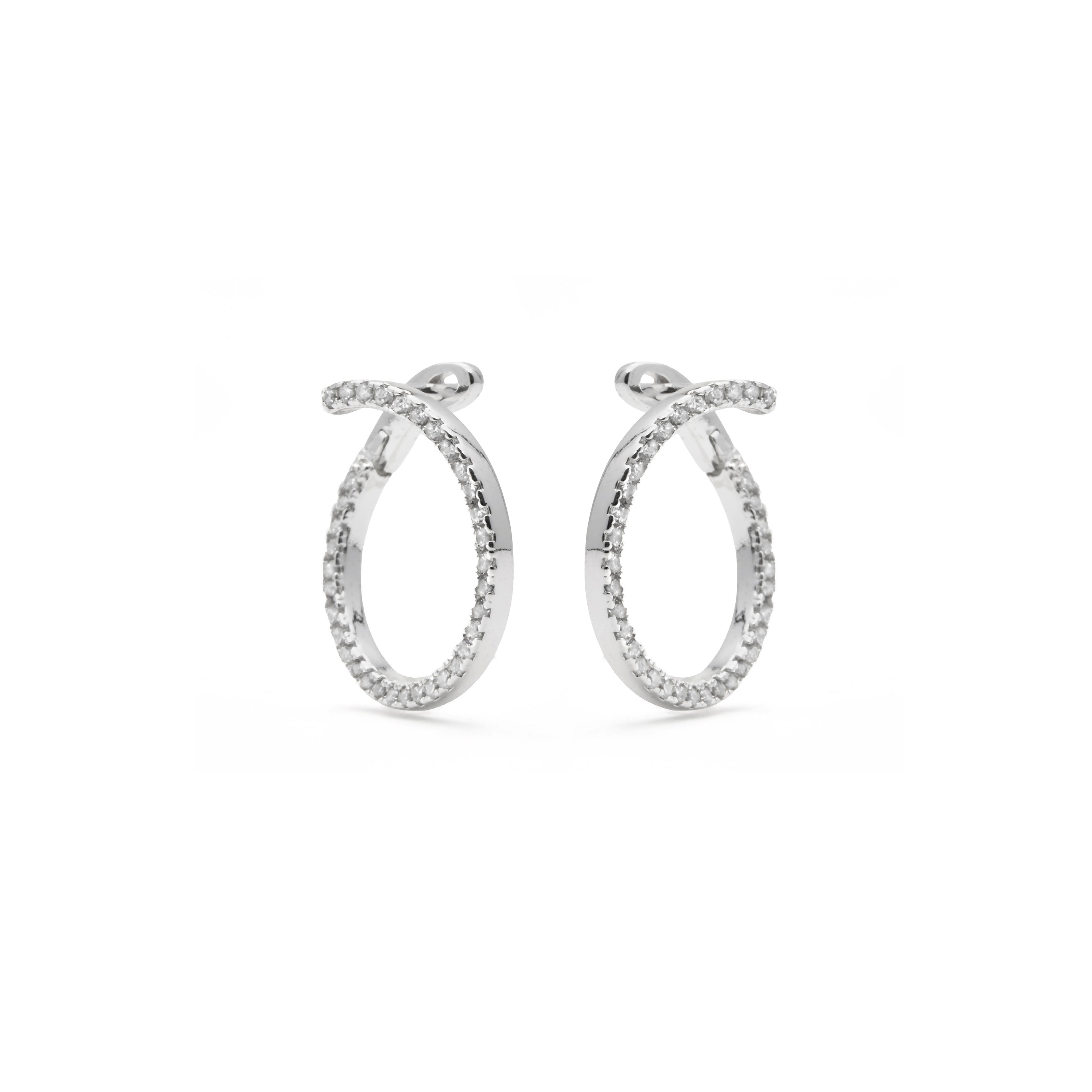 Boucles d'oreilles finition en Argent 925 - Yona