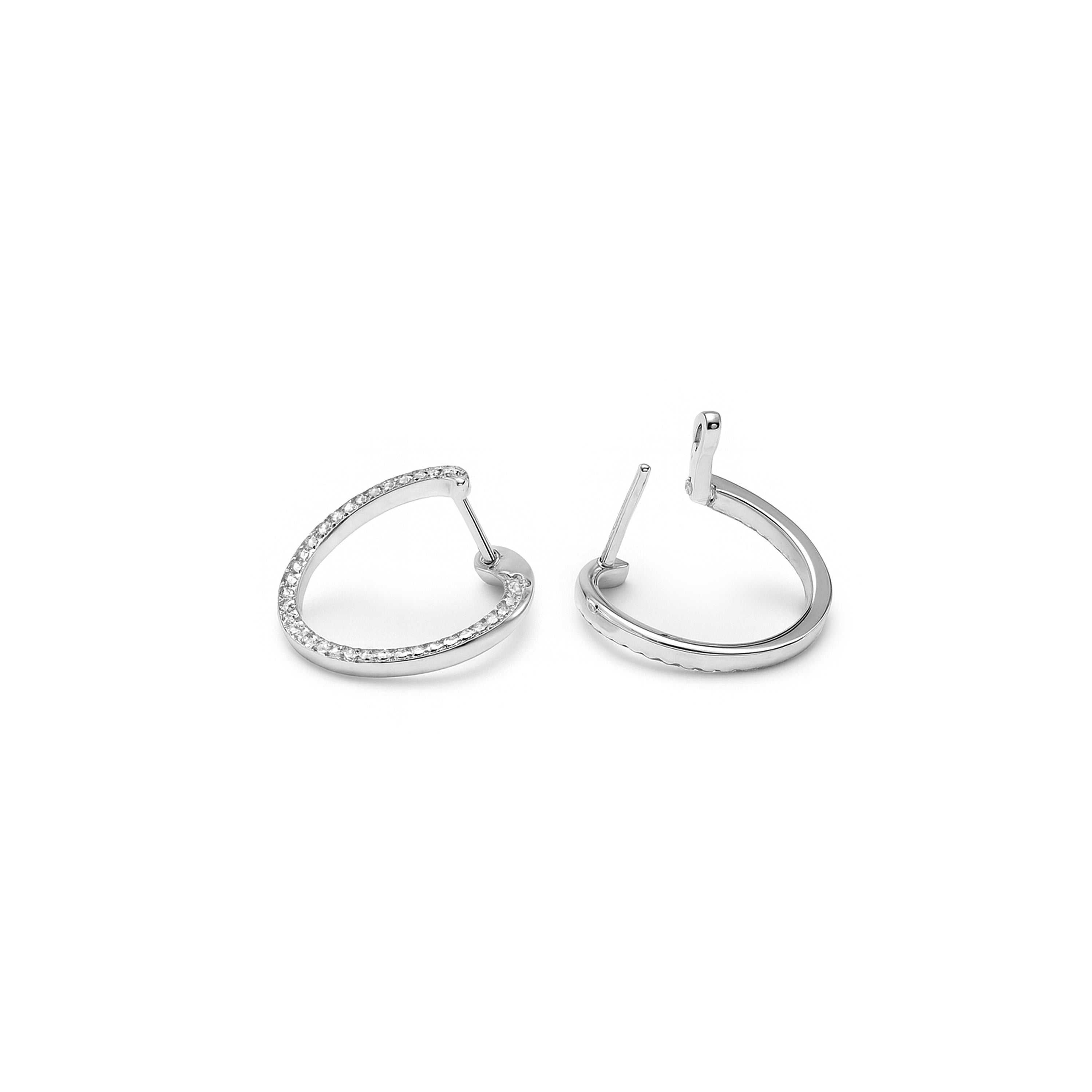 Boucles d'oreilles finition en Argent 925 - Yona