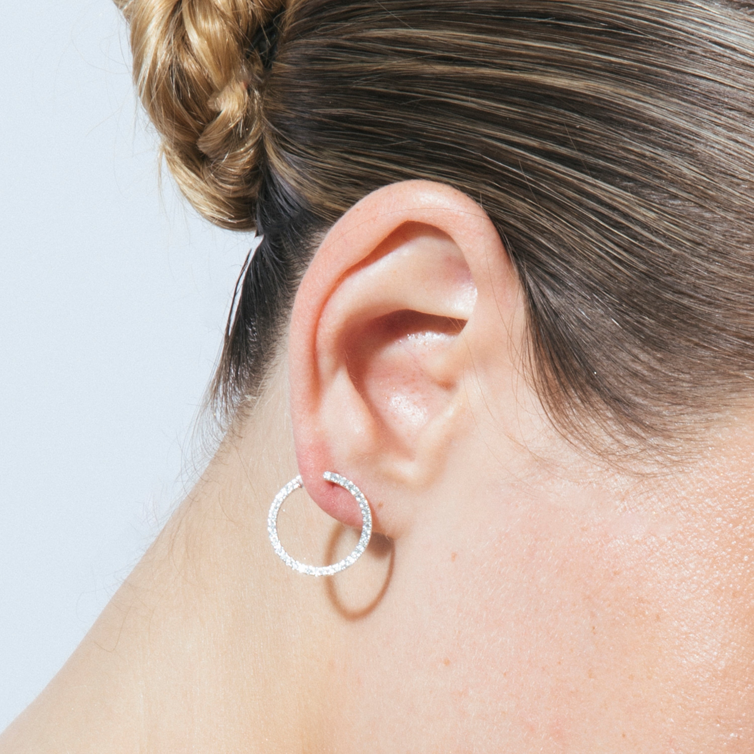 Boucles d'oreilles finition en Argent 925 - Yona