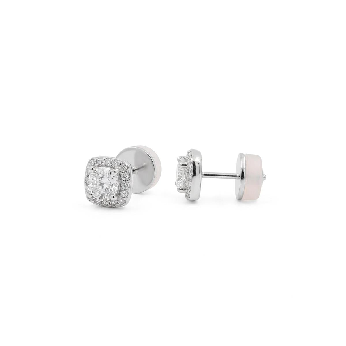 Boucles d'oreilles en zircon brillant finition argent - Liawe