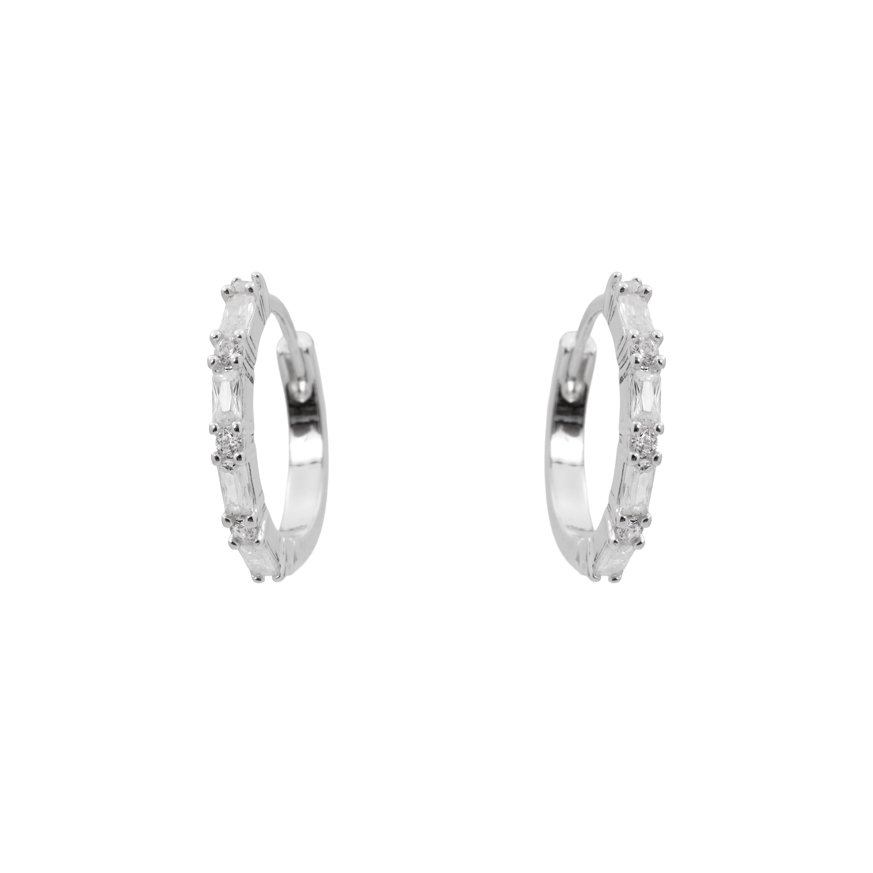 Pendientes Noya acabado plata - Noya