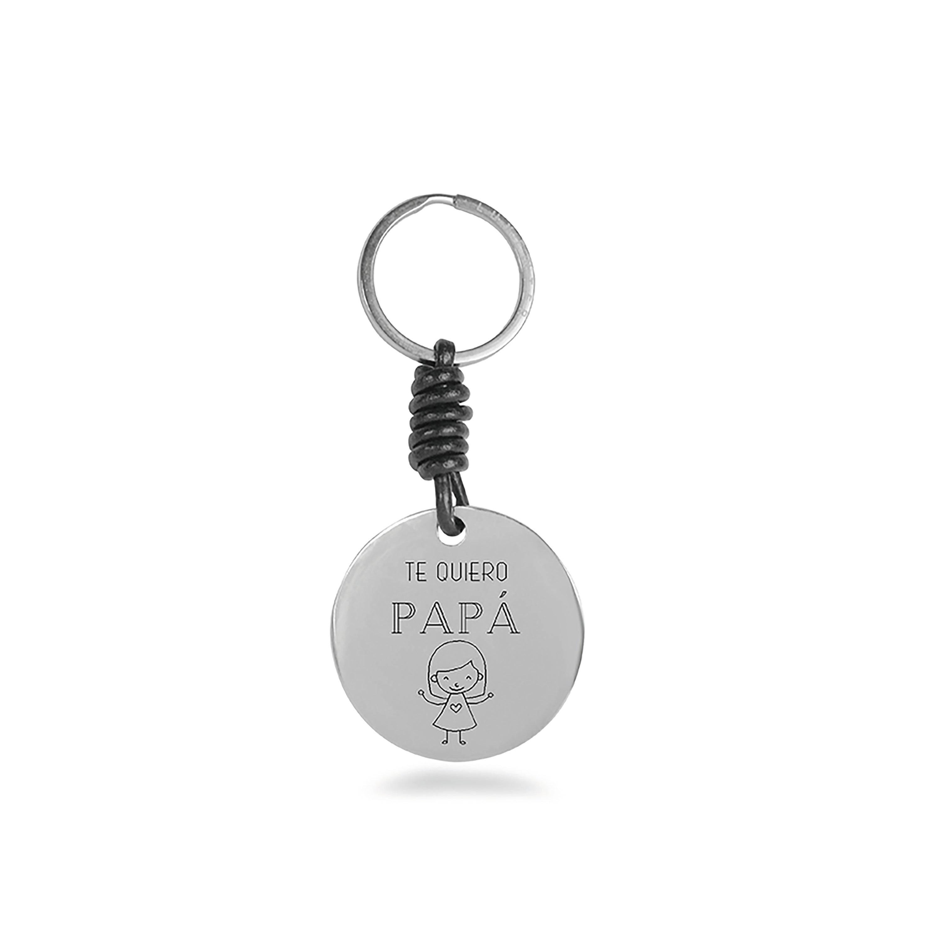Porte-clés Mon Soleil finition Rhodium
