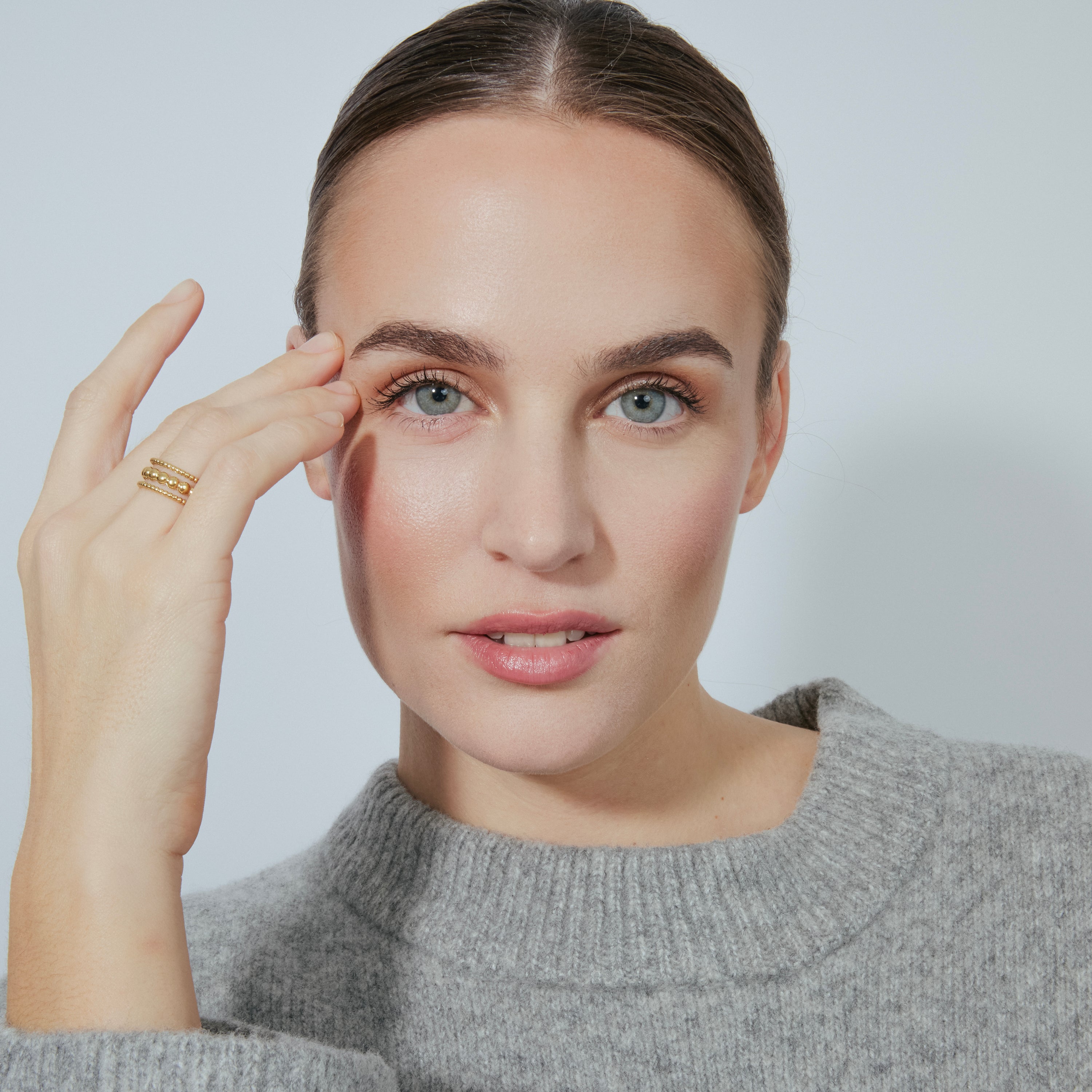 Anillo acabado en rodio - Faini