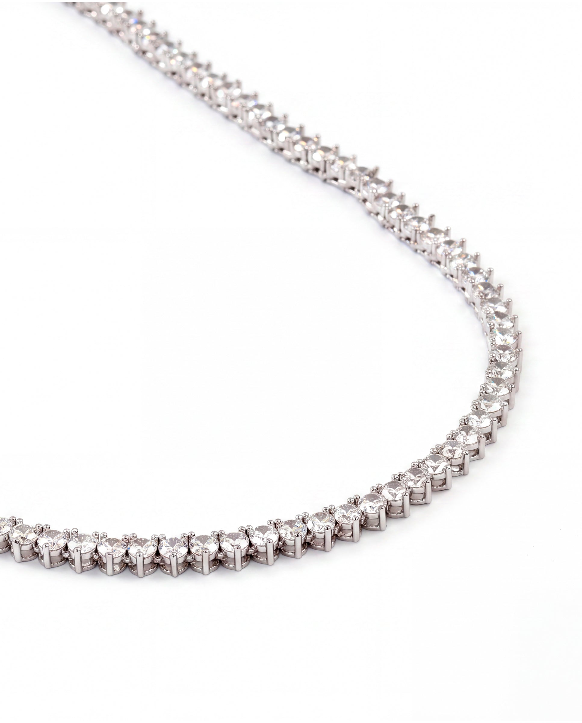 Halsband Huitwo Silberfinish - Huitwo